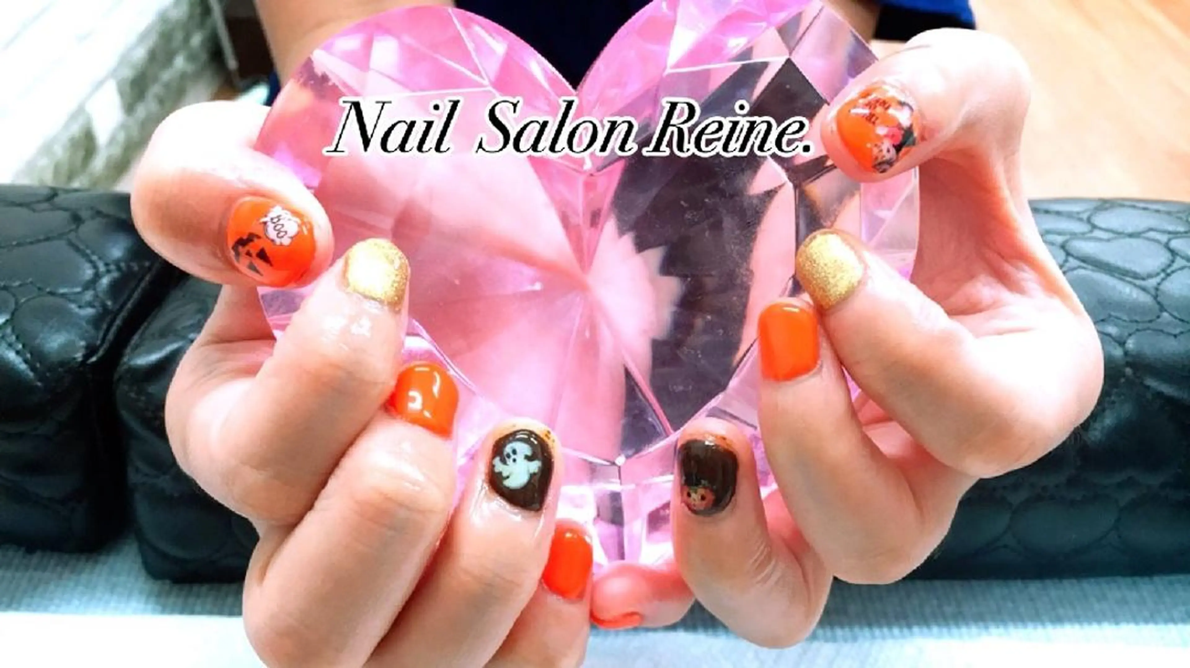 ネイル ハロウィン Nailsalon Reine所属・玉栄 伶奈のネイルデザイン