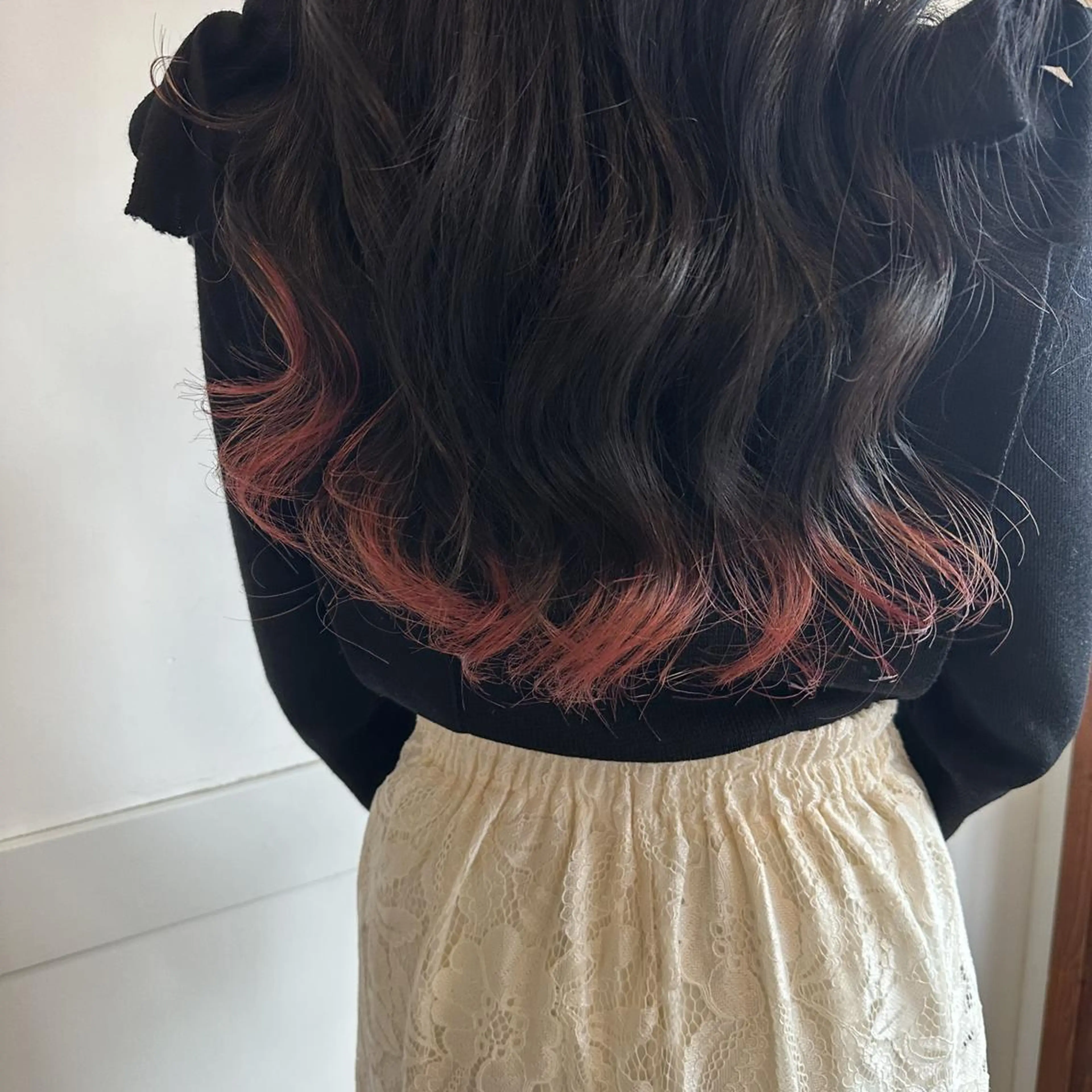 カラー 加藤 梨夏のヘアスタイル