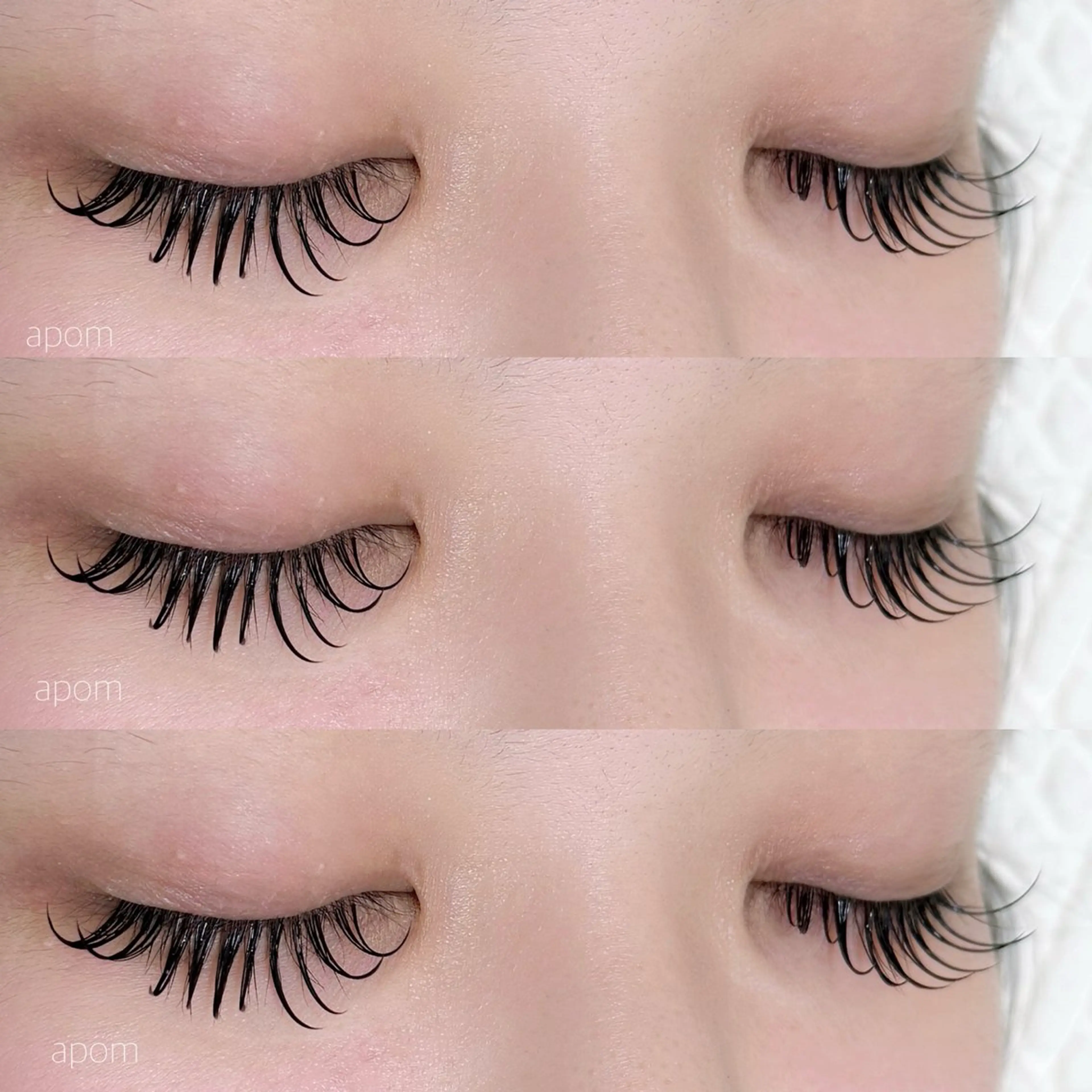 Wフラット80束(160本)🌙束感コーティング付オフ込🌙画像は濃さの目安ですの写真