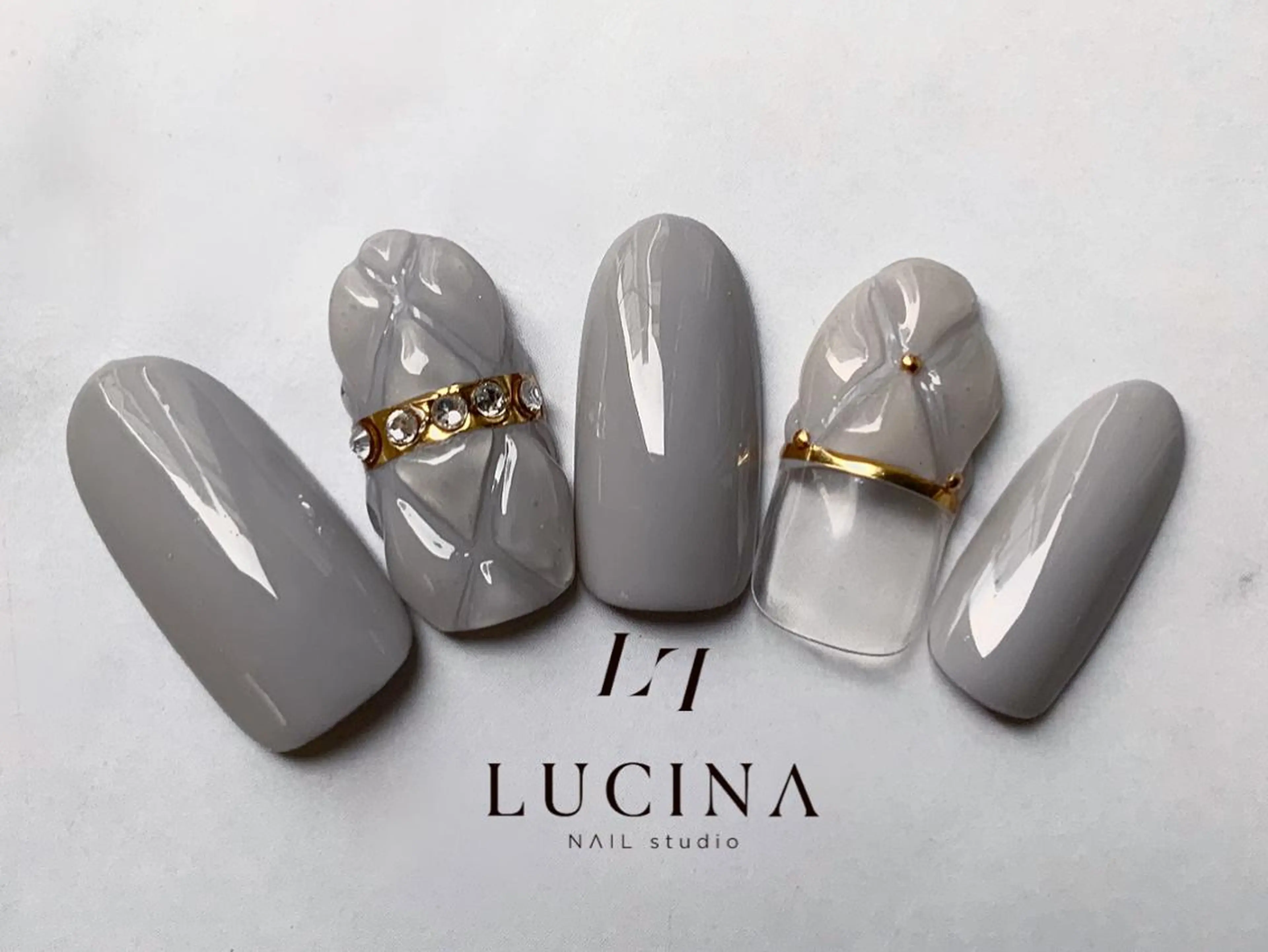 ネイル 持ち込み ワンカラーネイル 新橋 ルキナ スタッフのネイルデザイン
