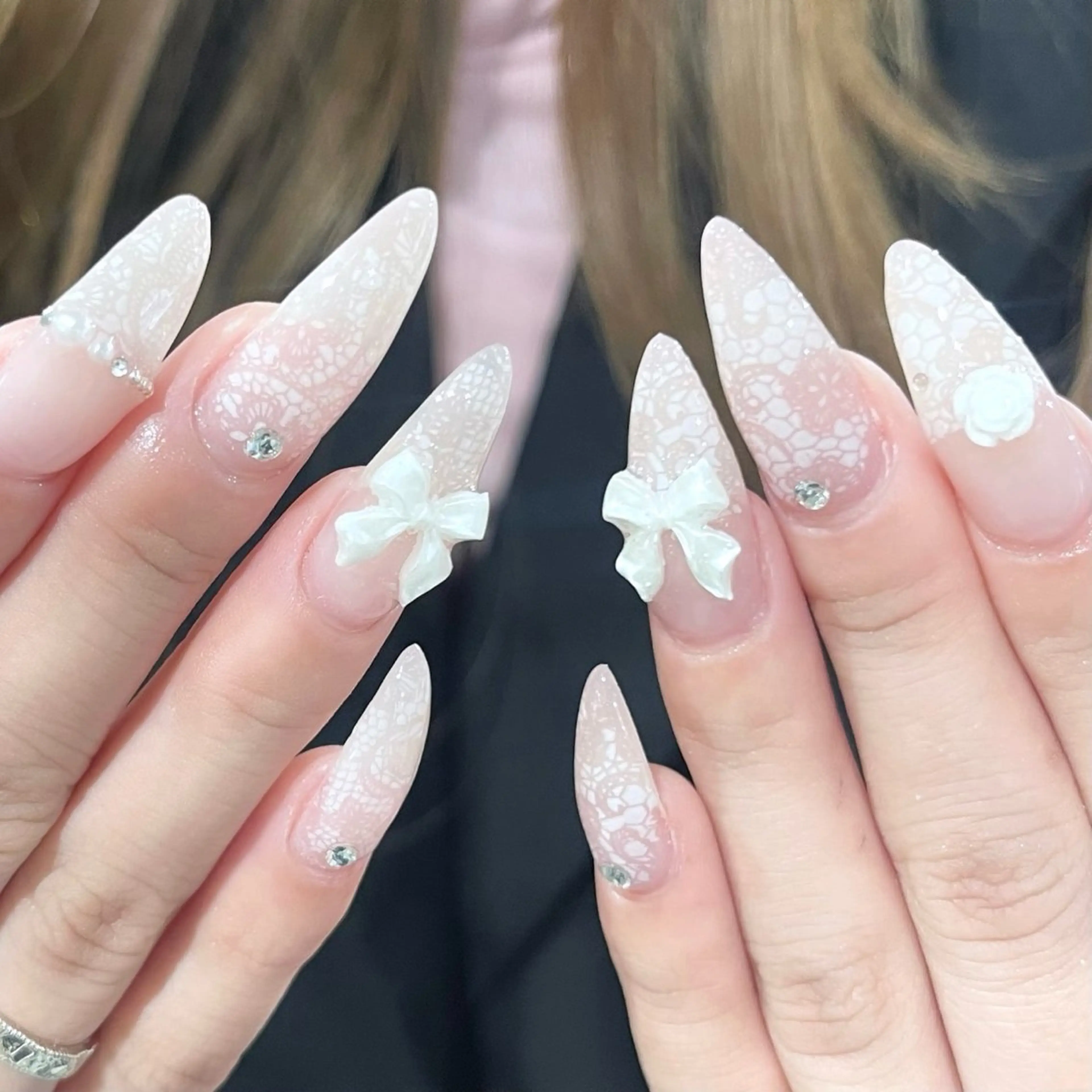 ネイル ハンドネイル 🧁fein. nana🩵のネイルデザイン