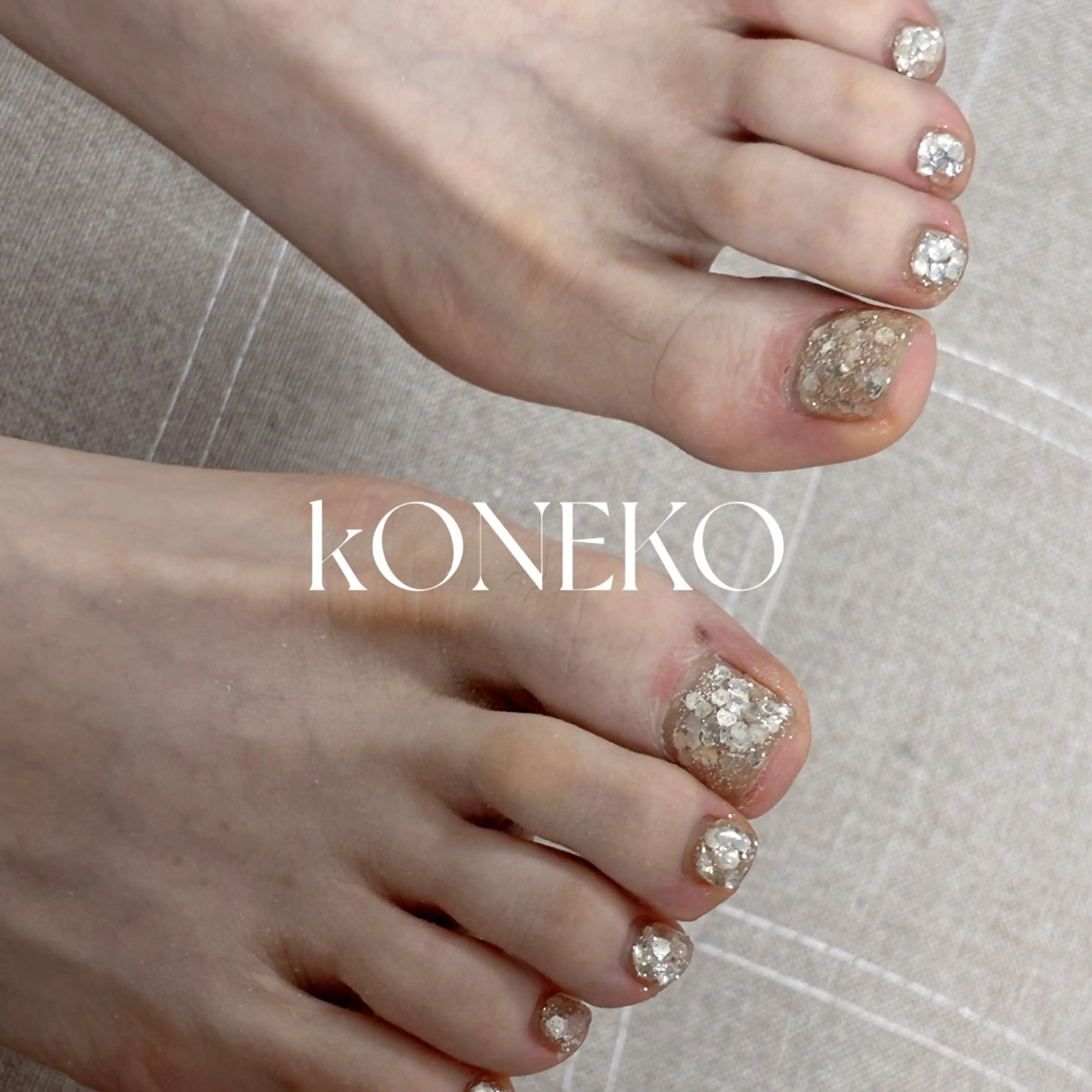 ネイル フットネイル コネコ ネイルサロンのネイルデザイン