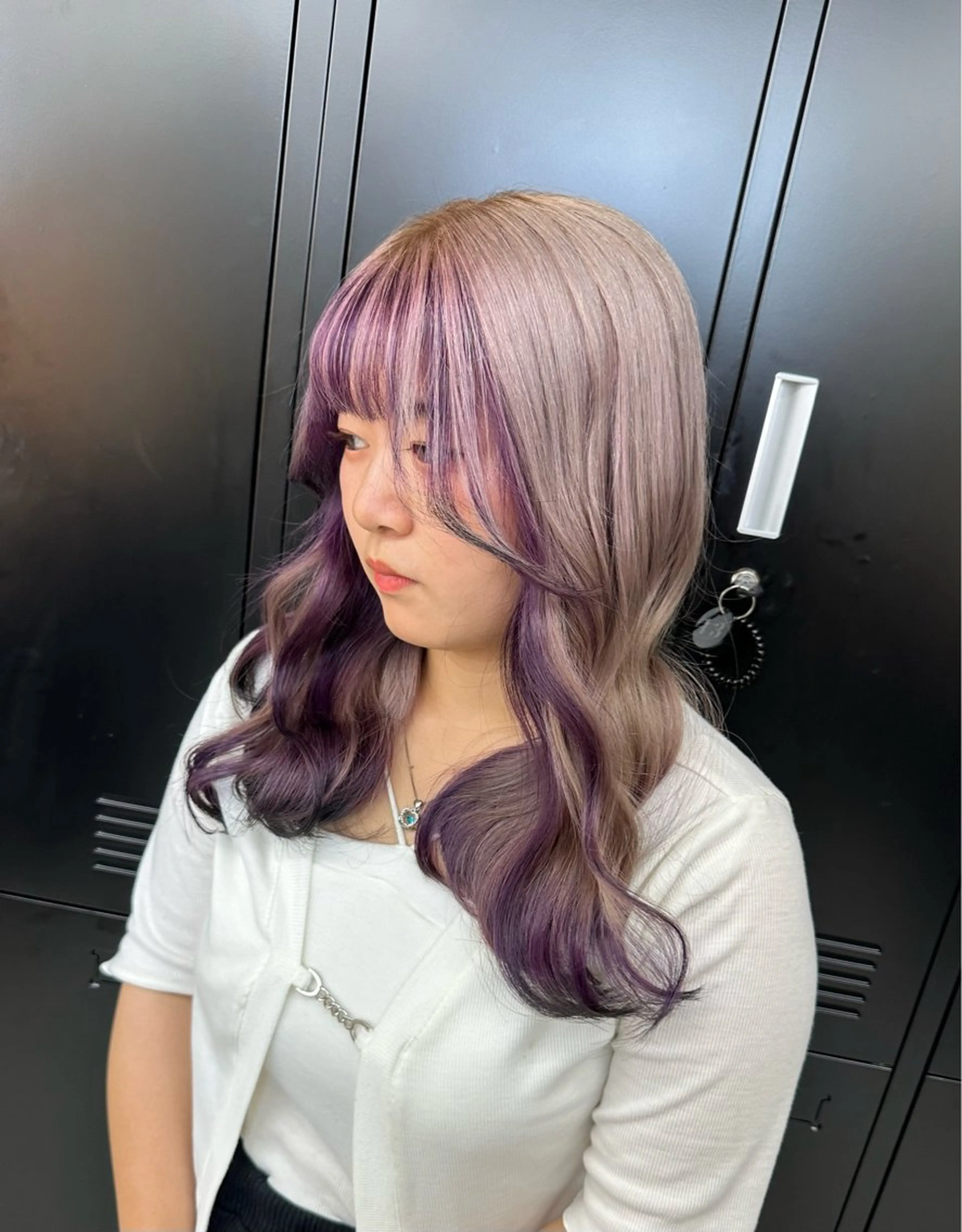 セミロング カラー カット ヘアカラー トリートメント 𝐑𝐲𝐮𝐤𝐢 【店長】ALEAPのヘアスタイル