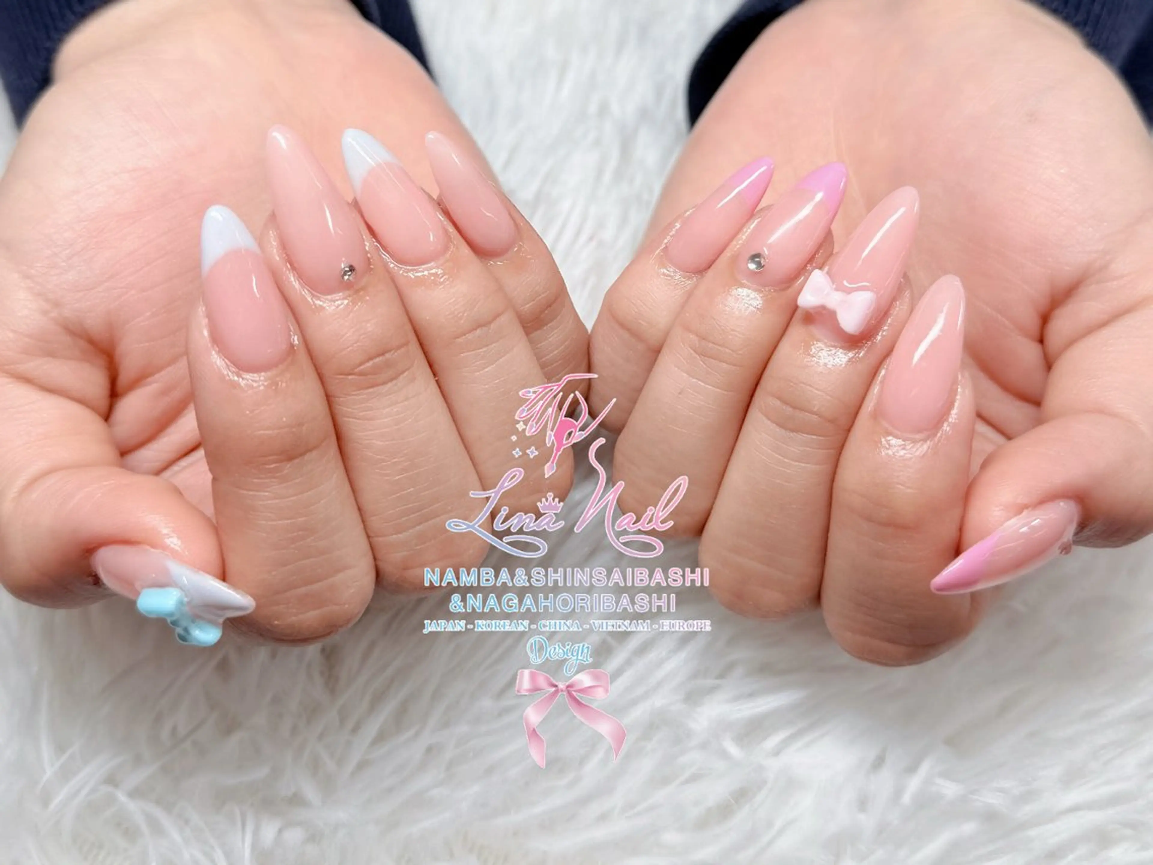 ネイル フットネイル ジェルネイル 持ち込み ネイルチップ ハンドネイル リナネイル 長堀橋店／東心斎橋店のネイルデザイン
