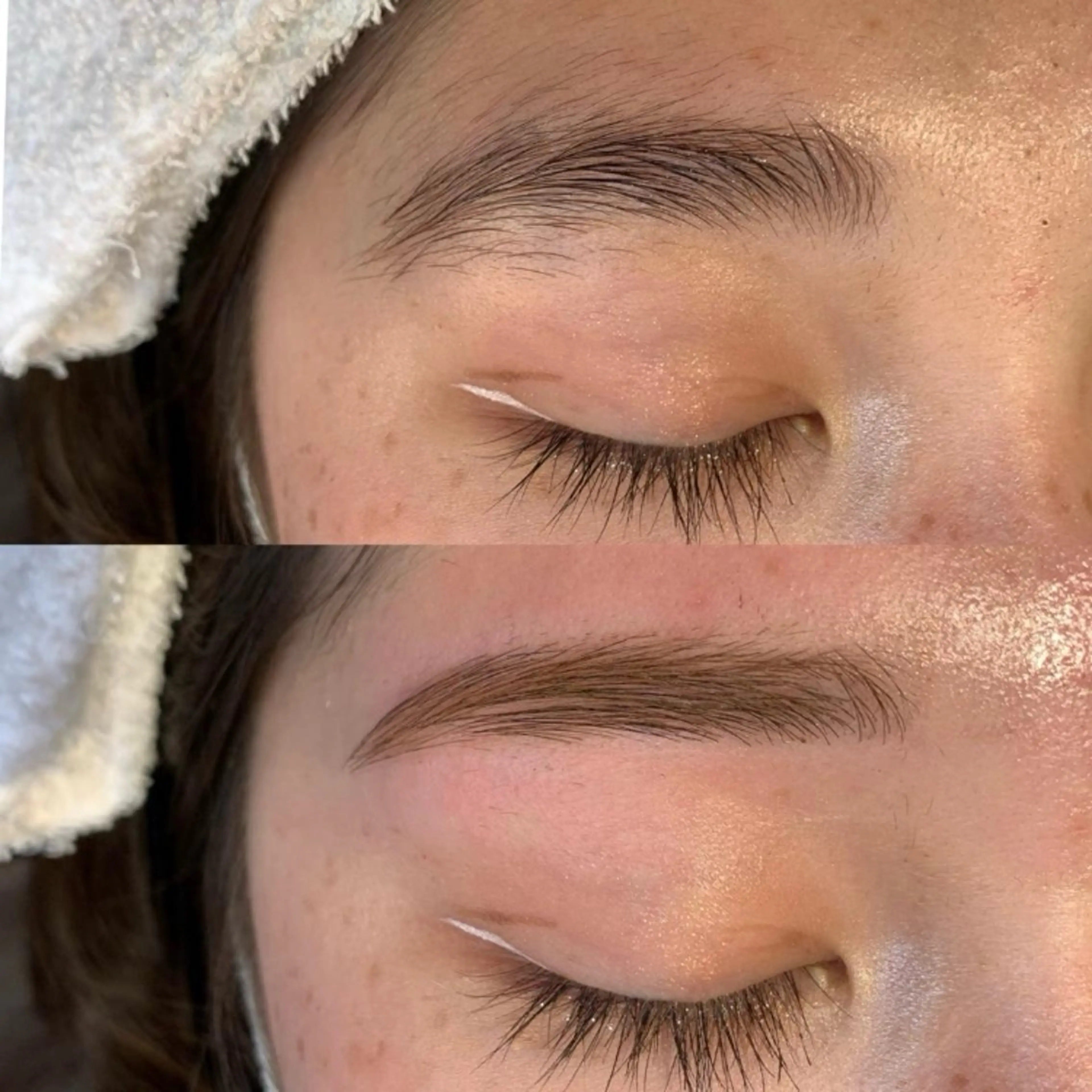アイブロウ 自眉を生かした🤍 eyebrowの眉毛・アイブロウイメージ