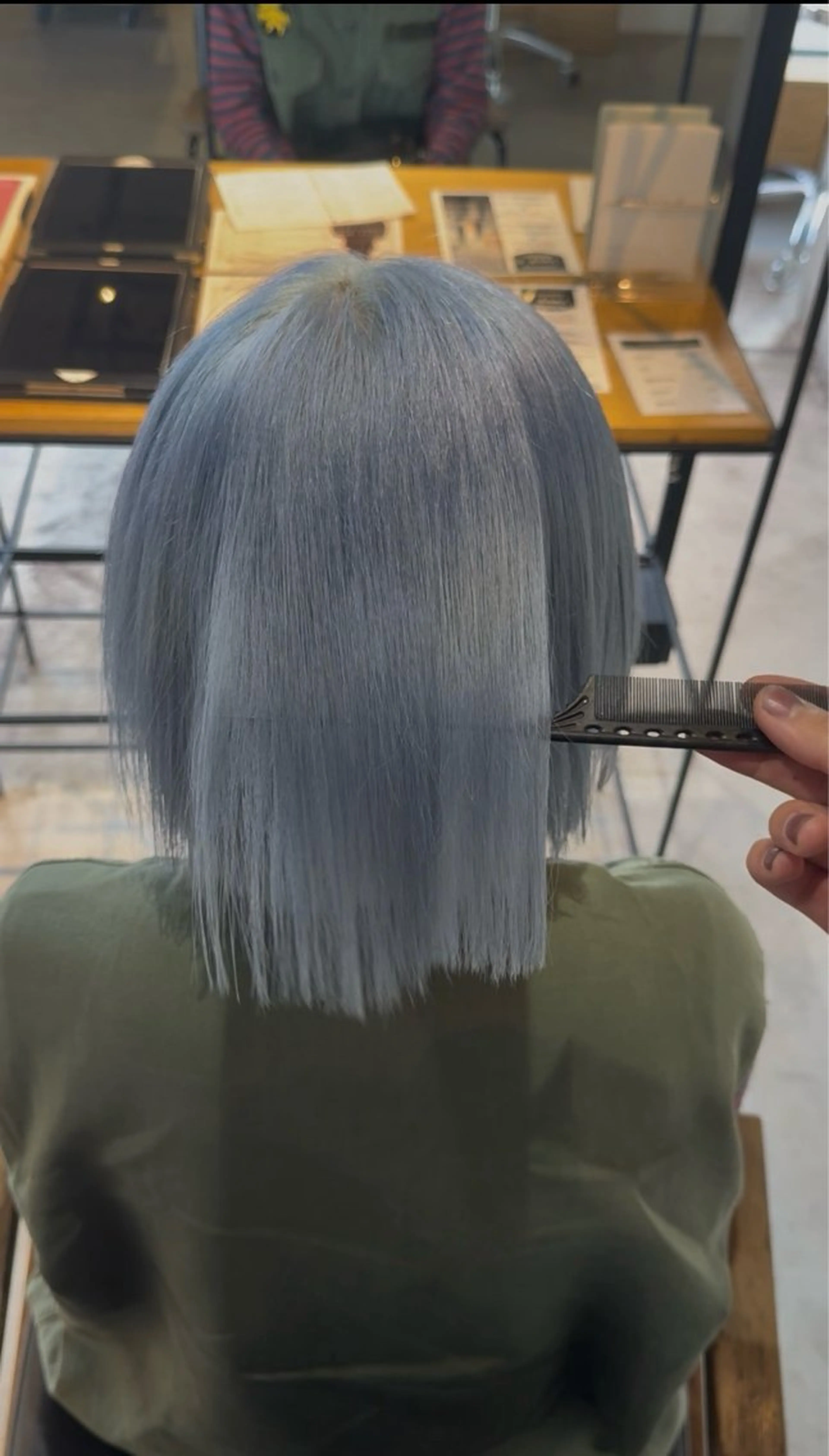 ショート ヘアカラー トリートメント ダブルカラー/レイヤ ー新潟駅/谷口大海のヘアスタイル