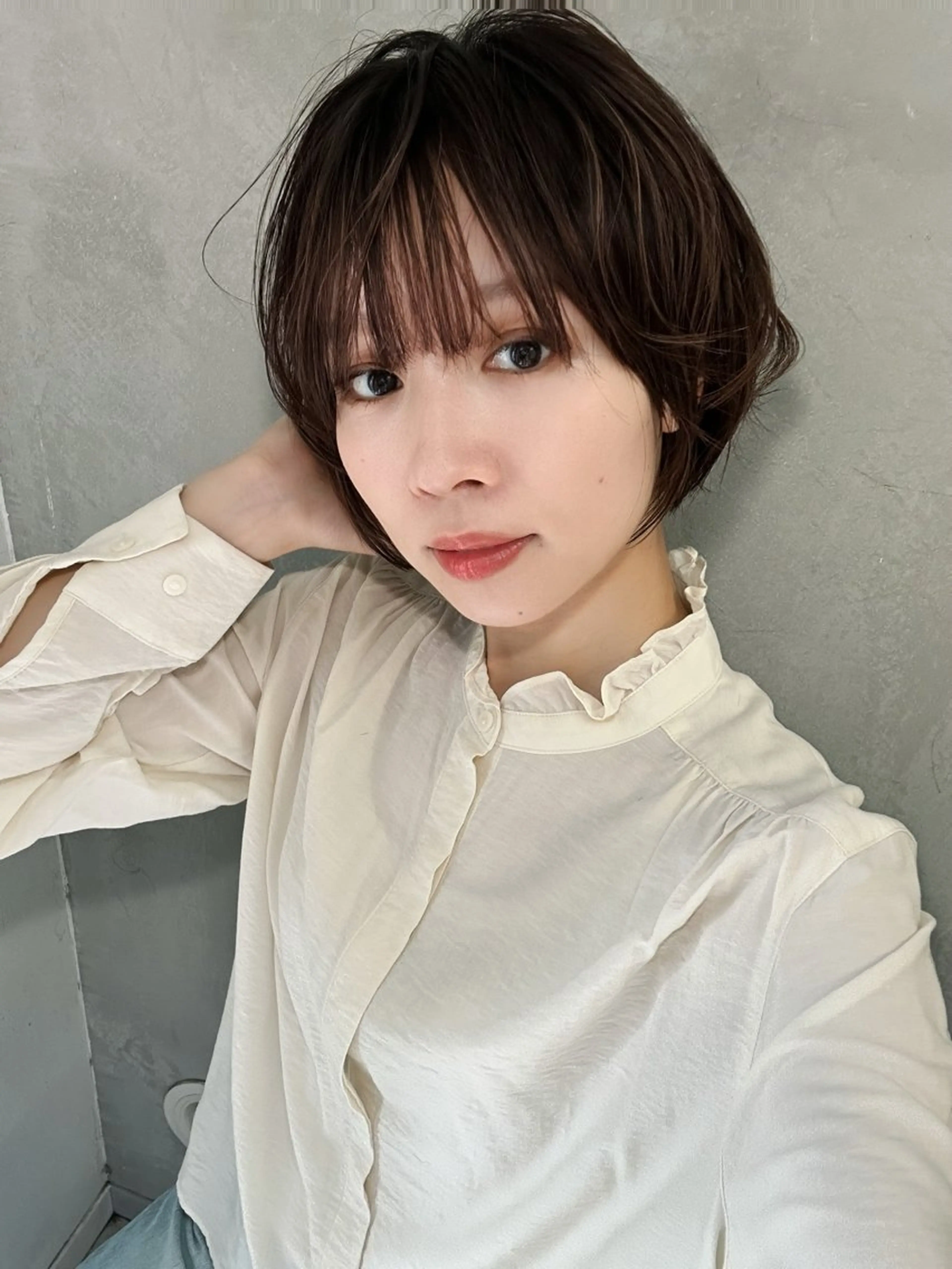 ショート カット ヘアカラー トリートメント ヘッドスパ taiga レイヤー /髪質改善/矯正🌈のヘアスタイル