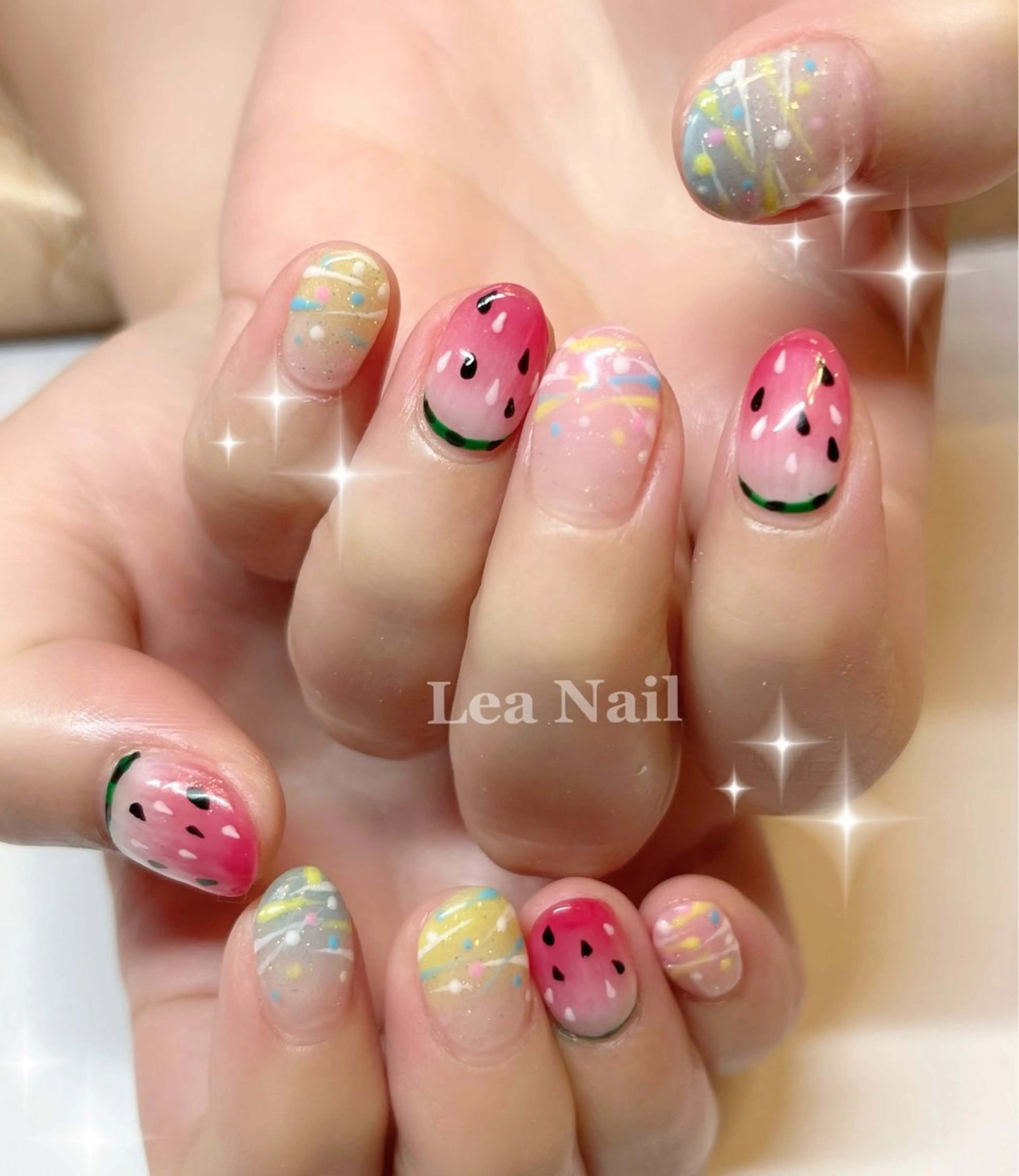 ネイル ハンドネイル Lea Nailのネイルデザイン