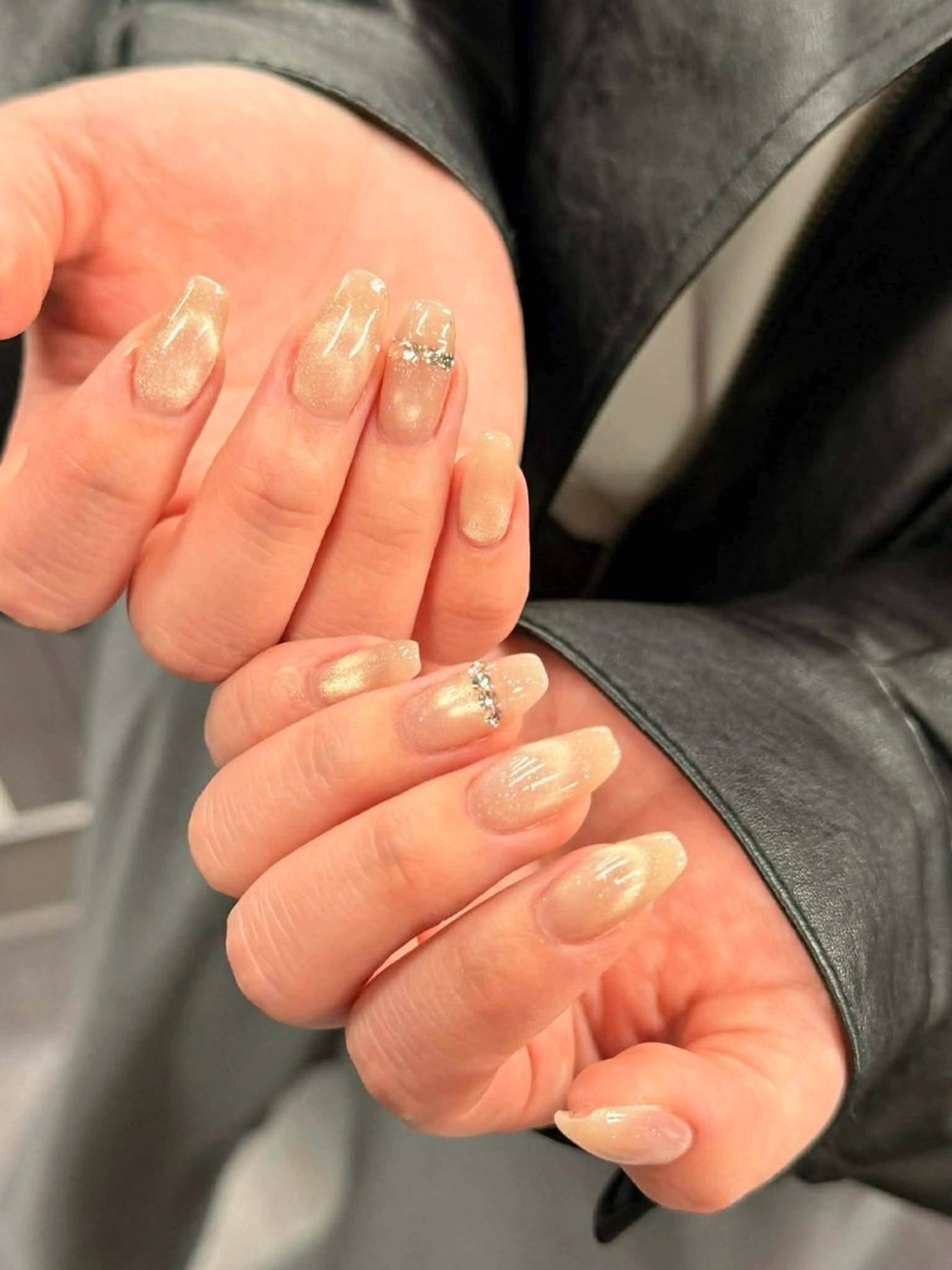 ネイル 韓国ネイル 持ち込み ニュアンスネイル 春ネイル 夏ネイル SORA ANA.CHUOのネイルデザイン