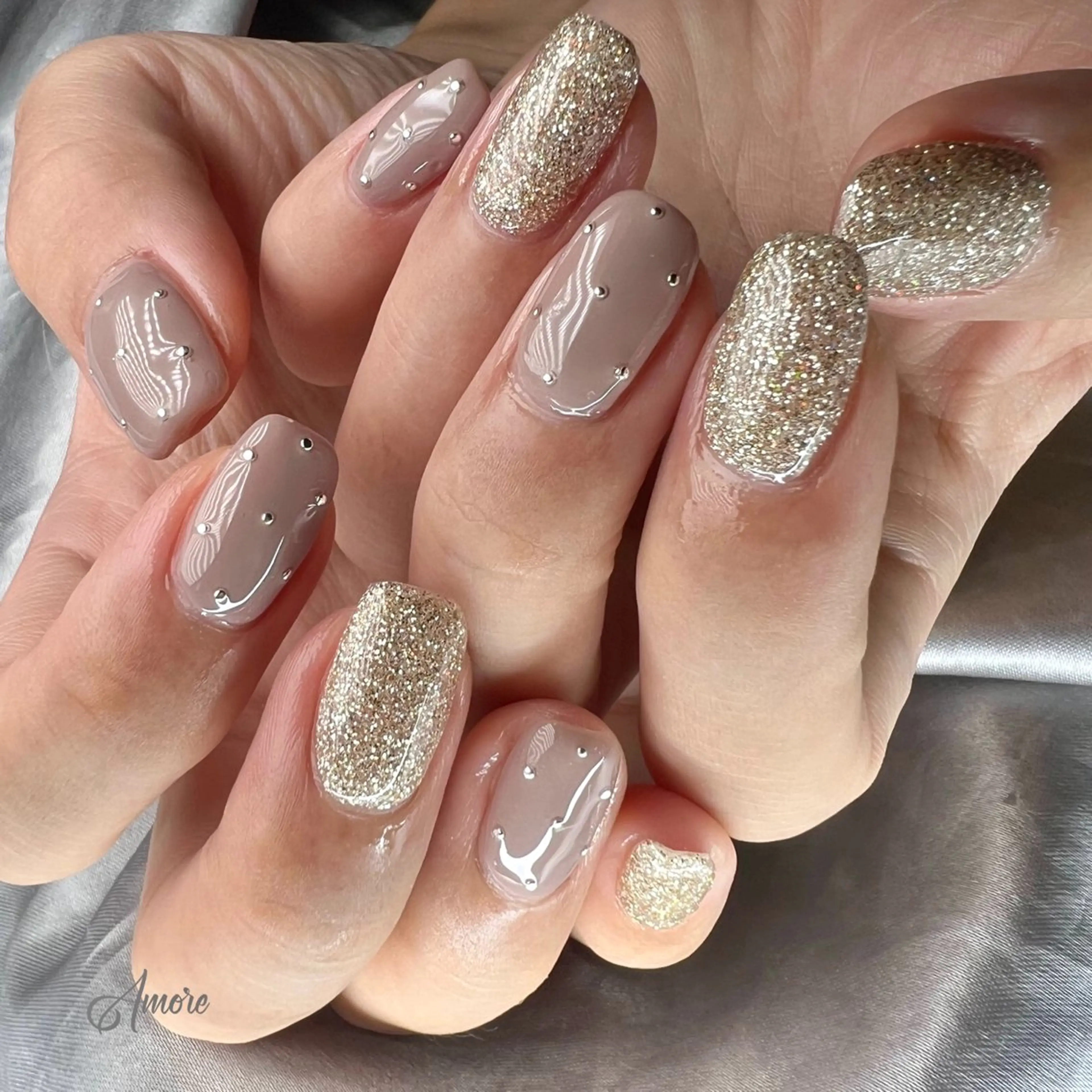 ネイル ジェルネイル 韓国ネイル パラジェル You kyehwaのネイルデザイン