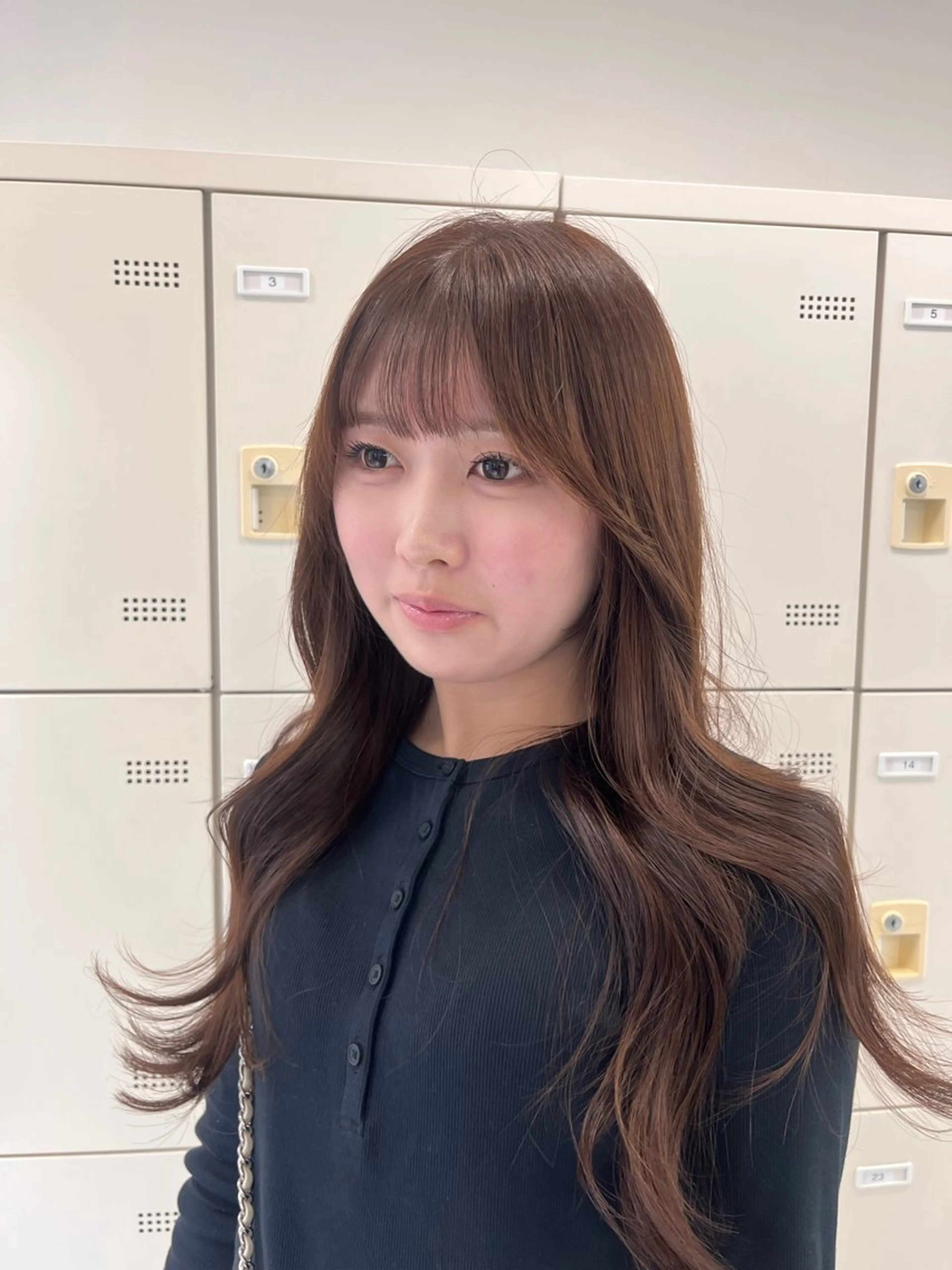 ロング ♡ナチュラルガーリー ♡ベージュ♡RINAのヘアスタイル
