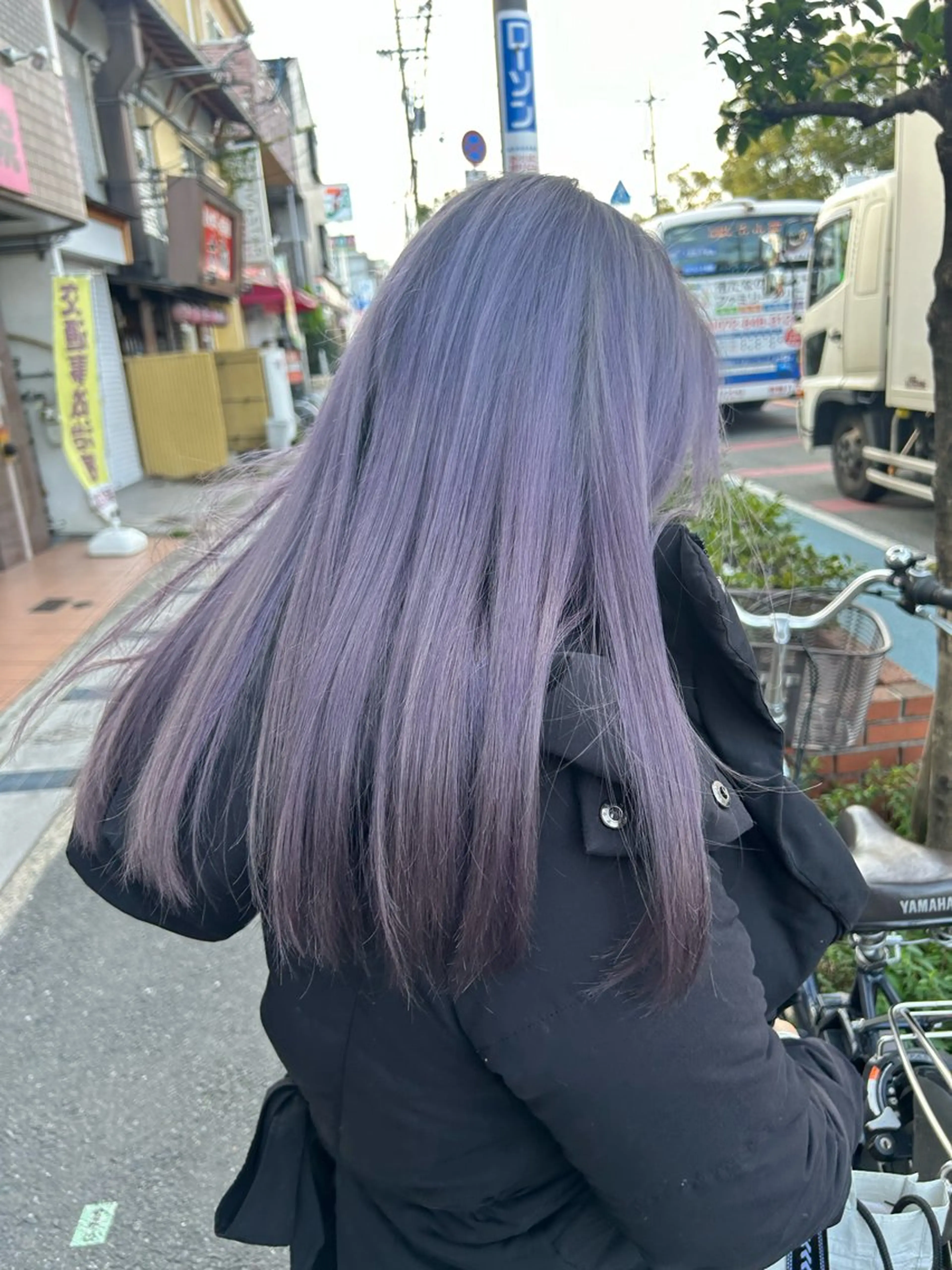 ロング カラー ヘアカラー トリートメント 🫧🍋ダブルカラー 🍋mizuhoのヘアスタイル