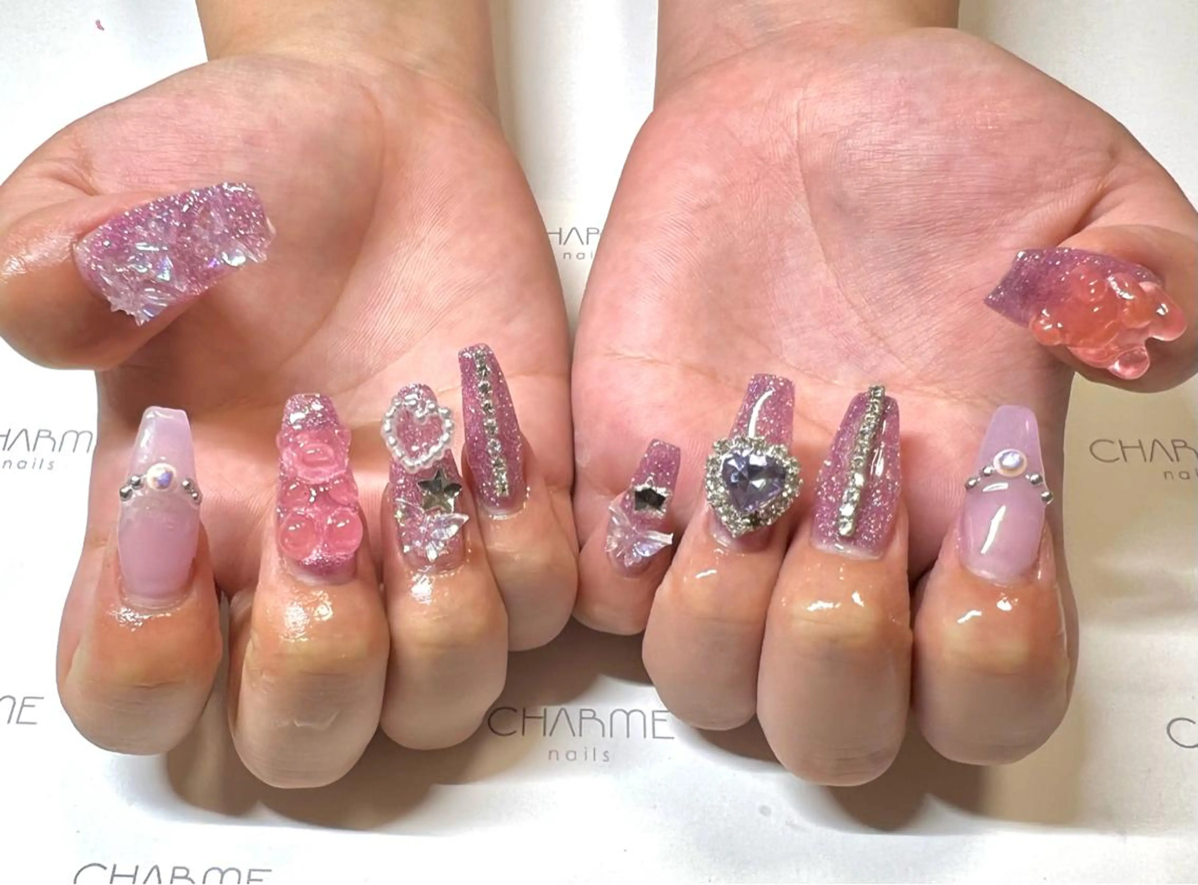 ネイル ハンドネイル CHARME 🤎〔RINA〕のネイルデザイン