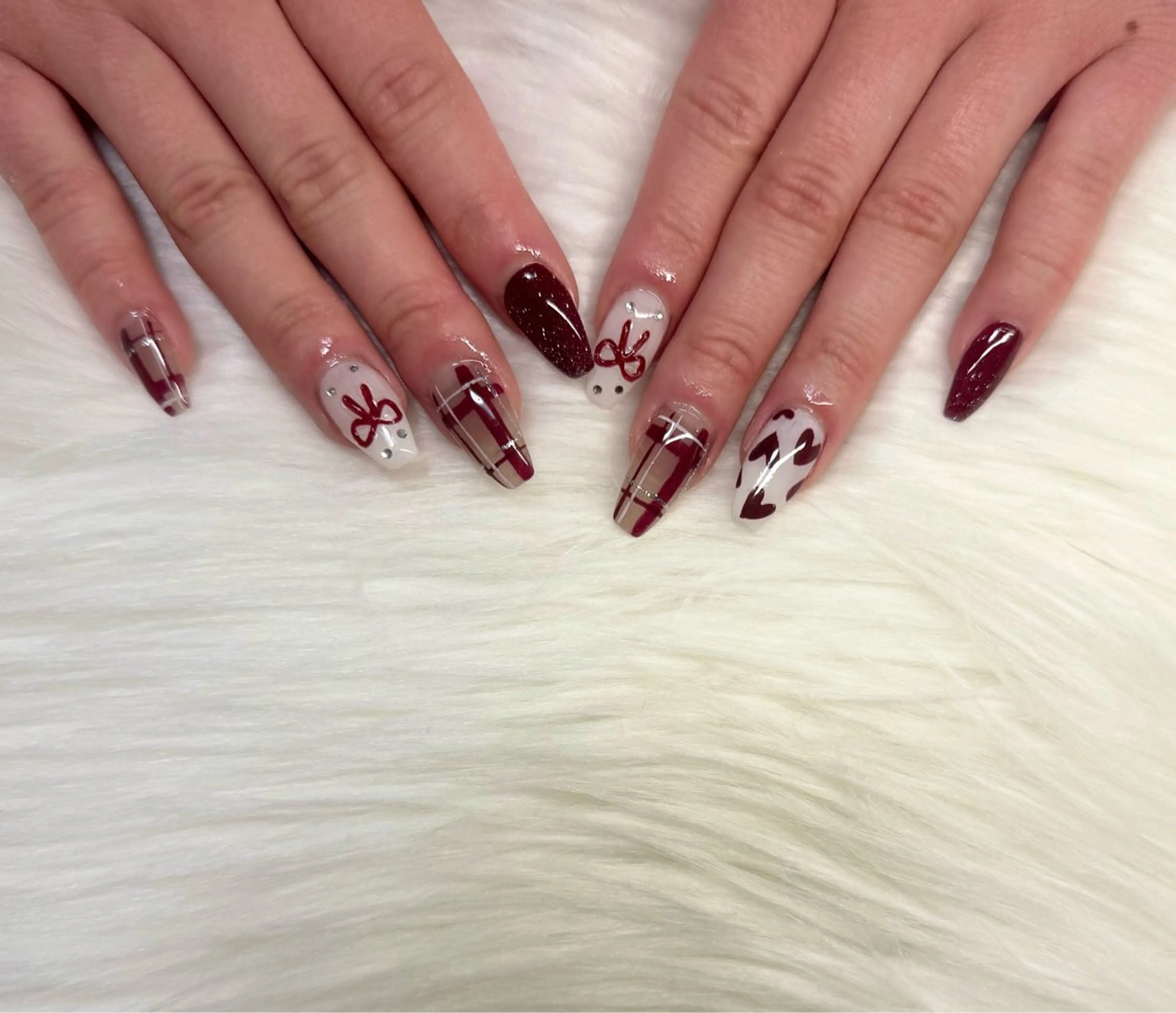 チップ10本長さ出し＋デザインの写真