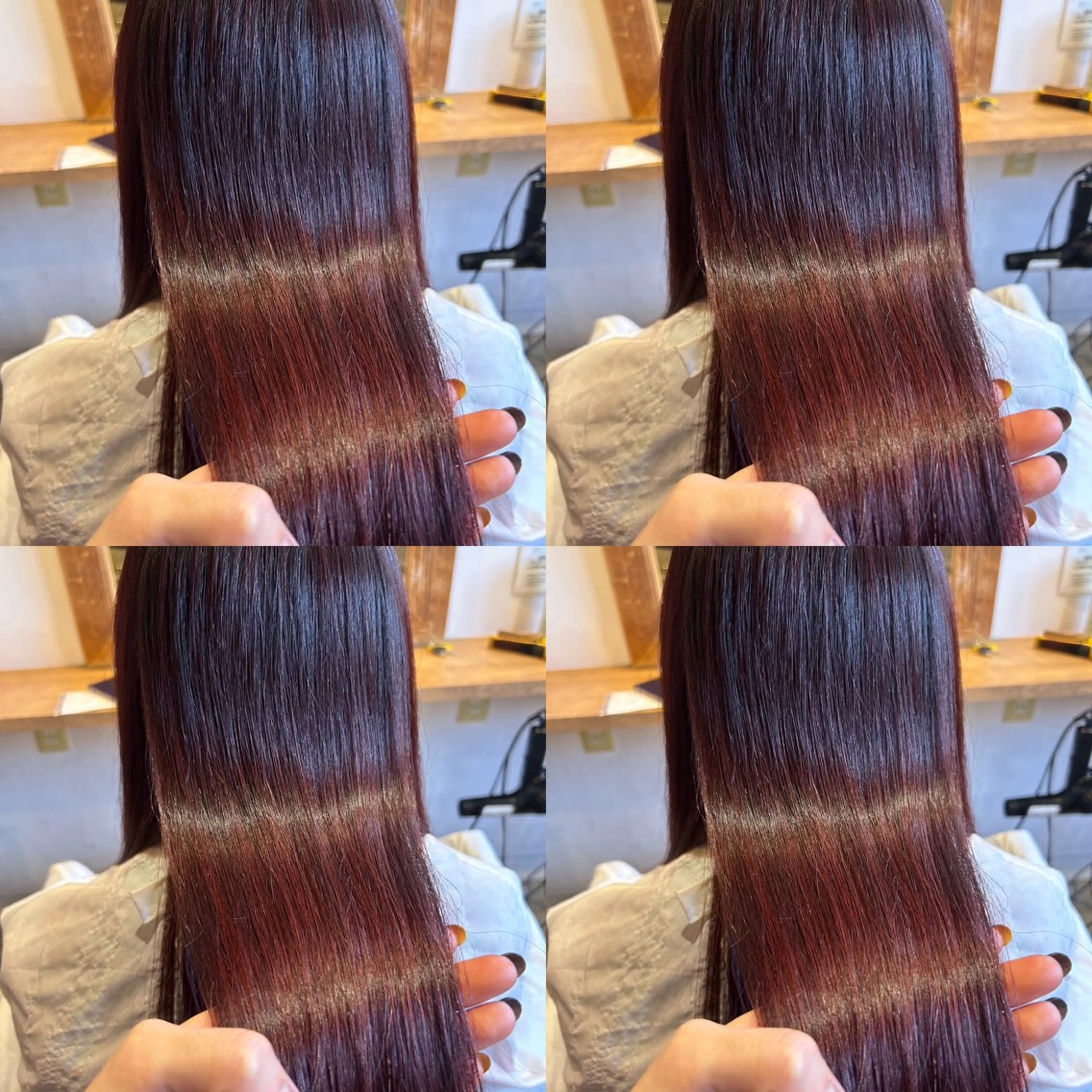 ロング カラー レイヤーカット/ 縮毛矯正🇰🇷早坂のヘアスタイル