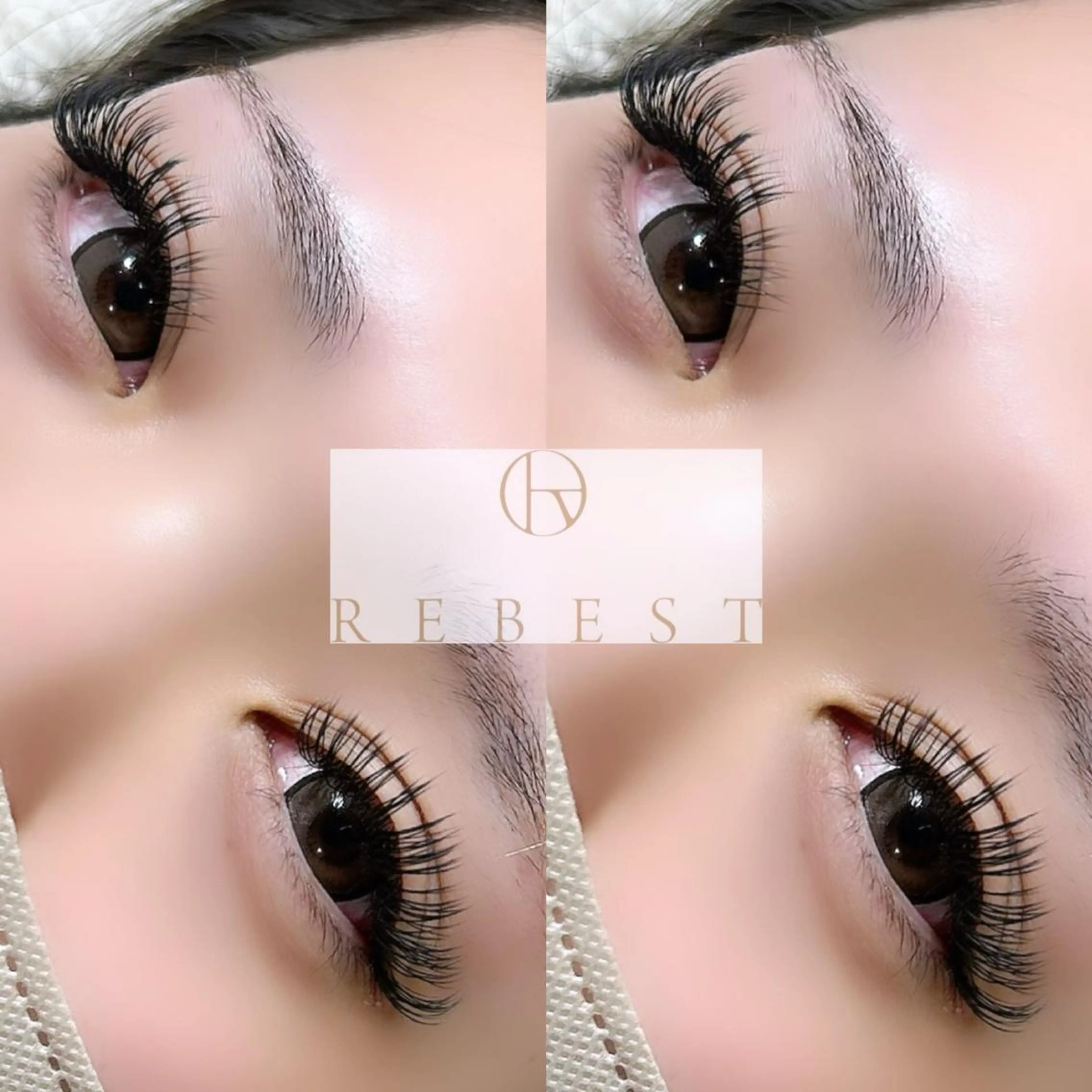 マツエク・マツパ Lashlift 👁️REBESTのマツエク・マツパデザイン
