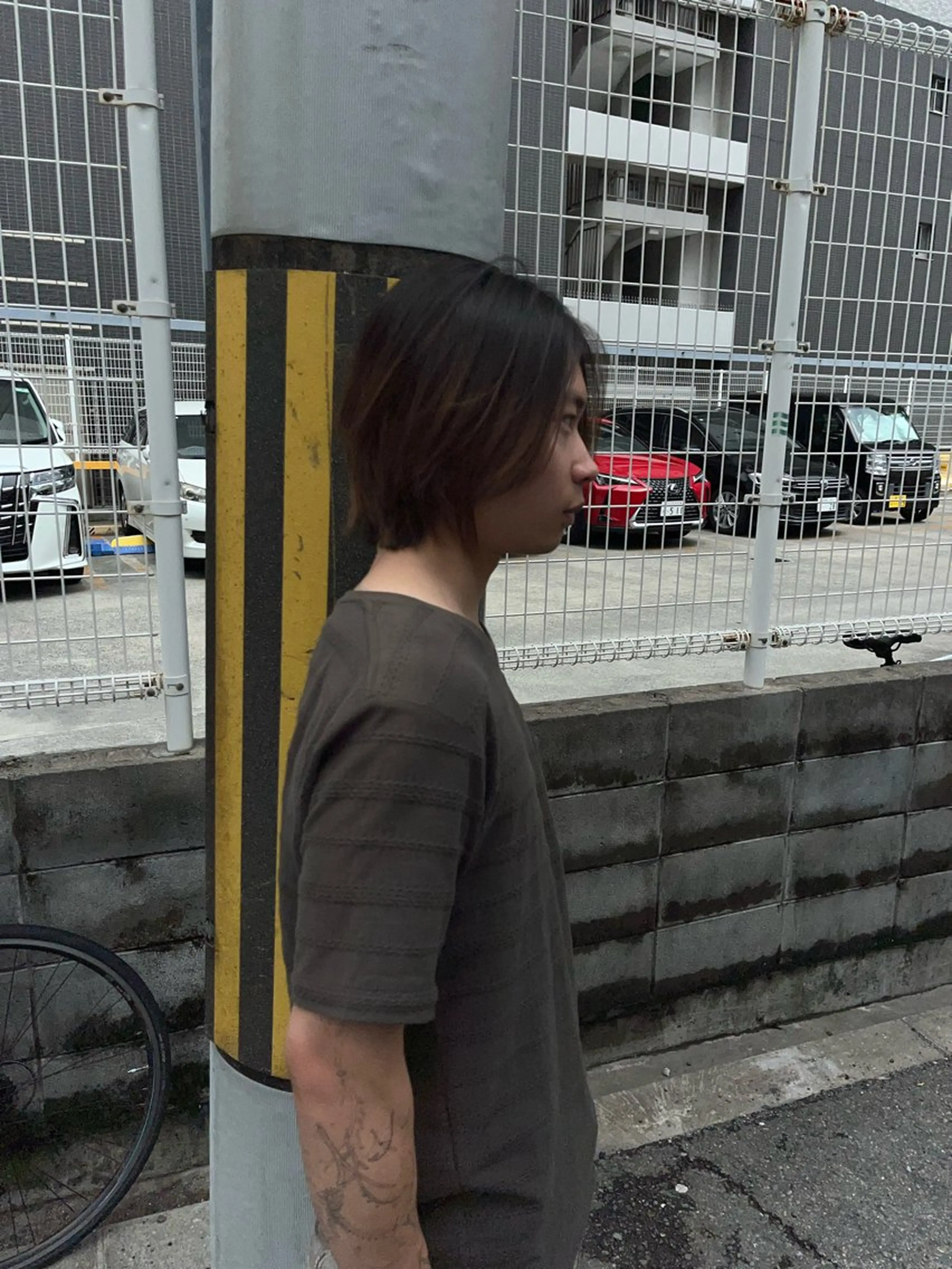 メンズ カット トリートメント yuan tanakaのヘアスタイル