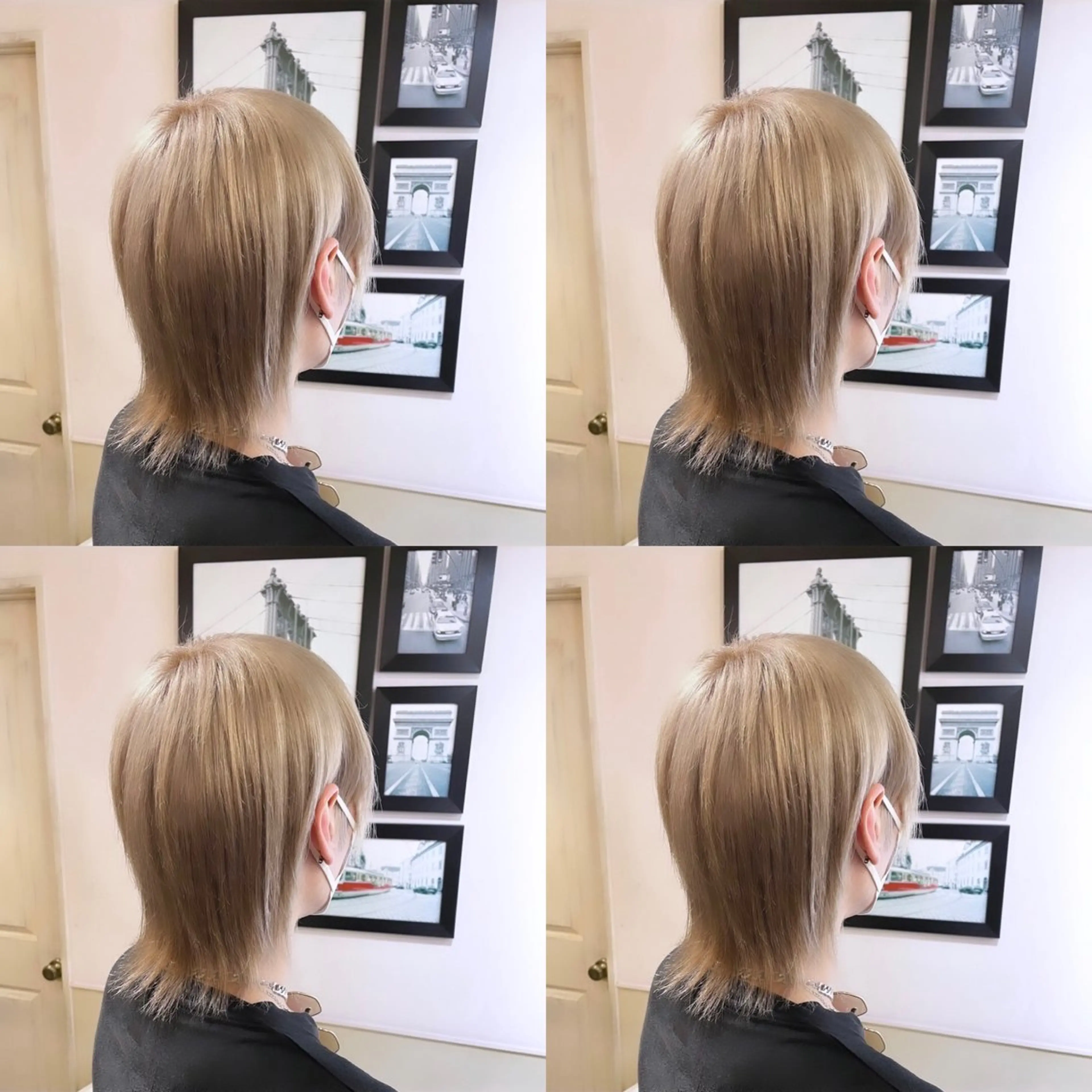 ショート カラー メンズ ブロンド 🌟トップデザイナー 高橋🌟のヘアスタイル