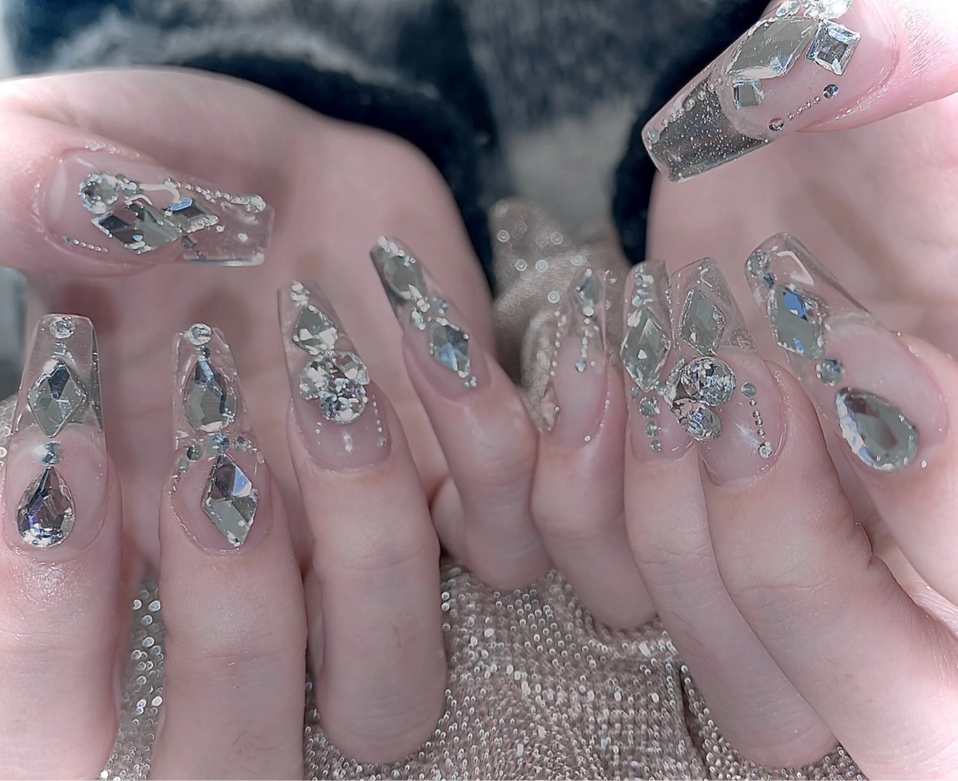 ネイル Spiky とうげ ふうかのネイルデザイン