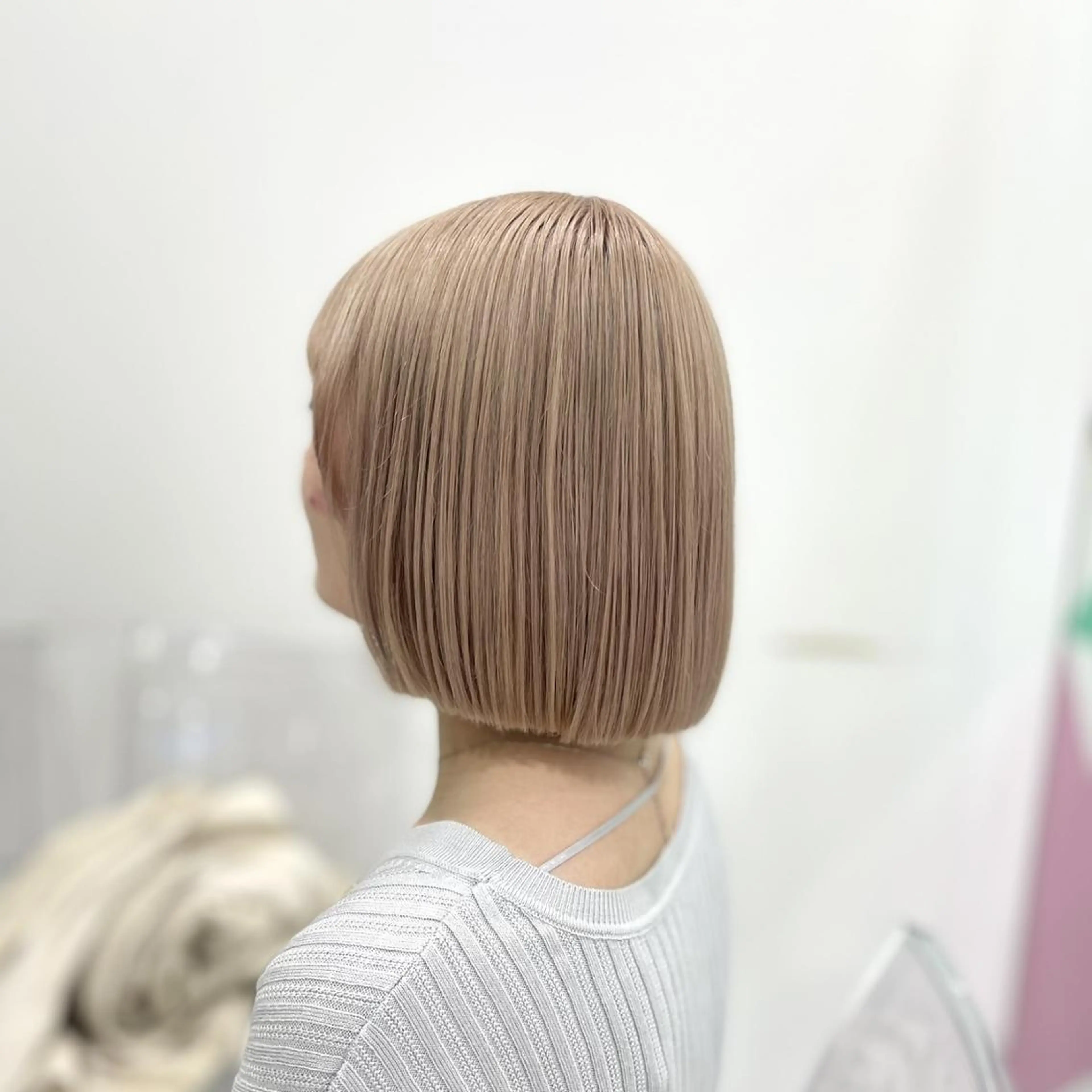 カラー ヘアカラー トリートメント ヘアセット 色落ち綺麗🩰ハイ トーン🎀RINKAのヘアスタイル