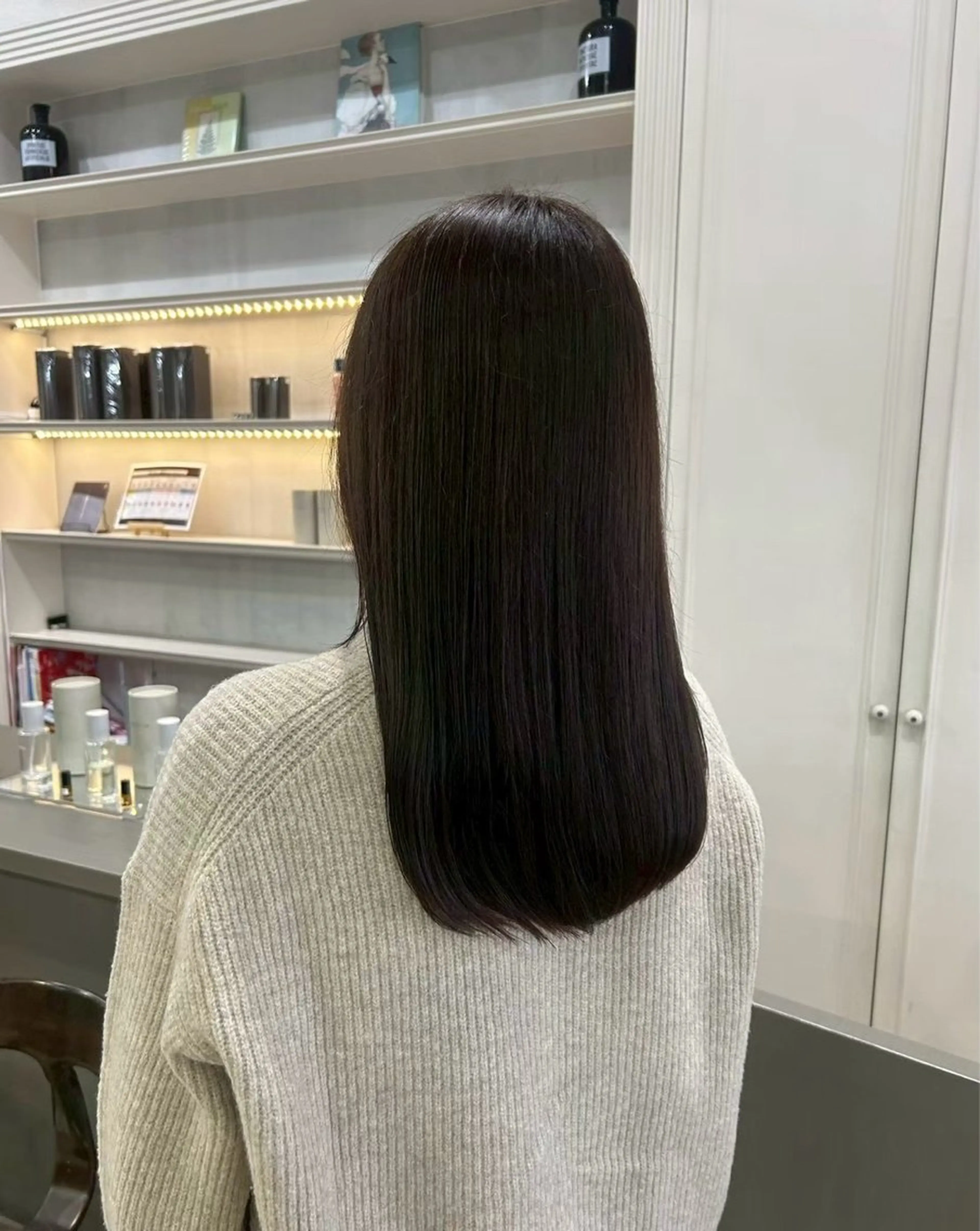 カラー 透明感カラー yuiのヘアスタイル