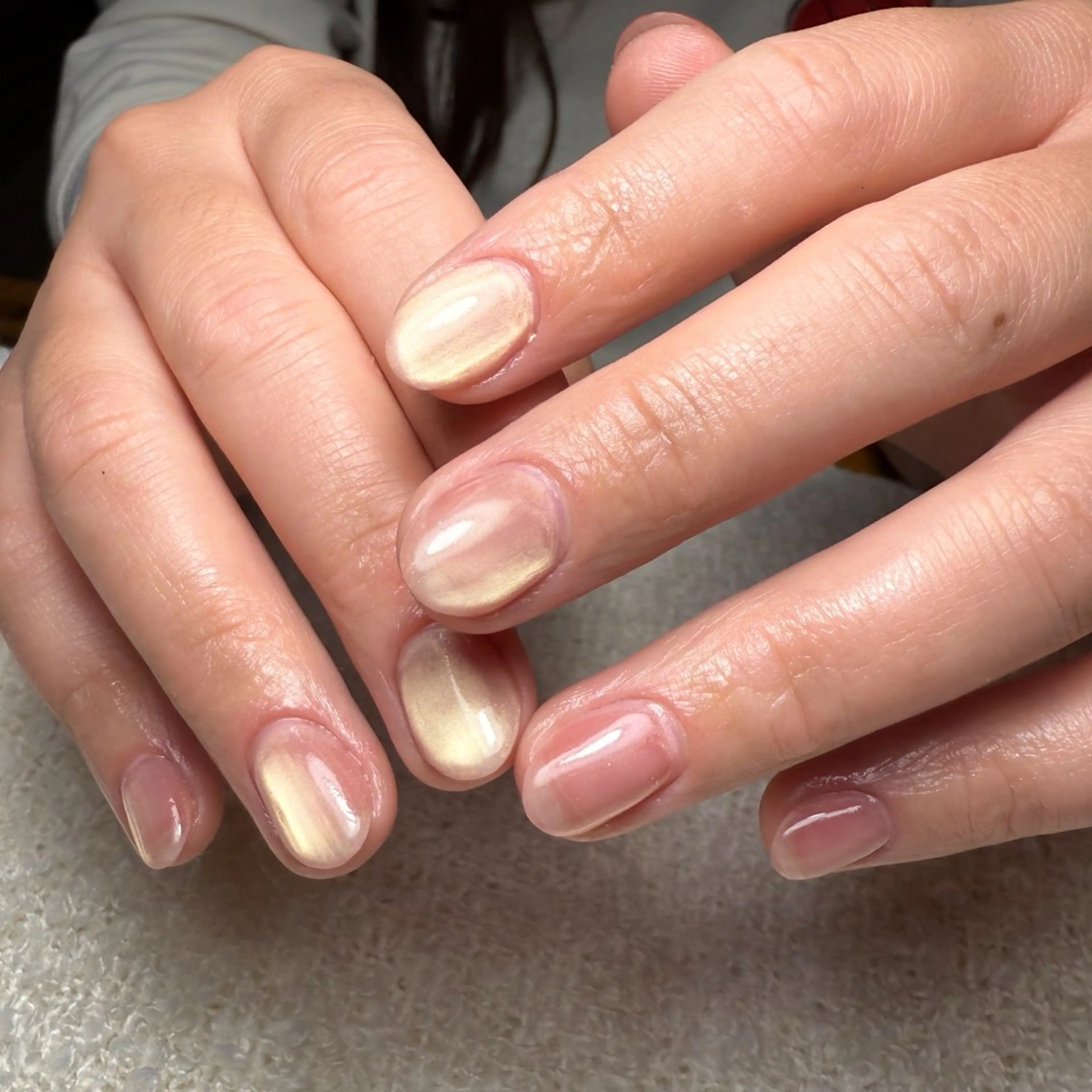 ネイル マグネットネイル ワンカラーネイル s sachiのネイルデザイン