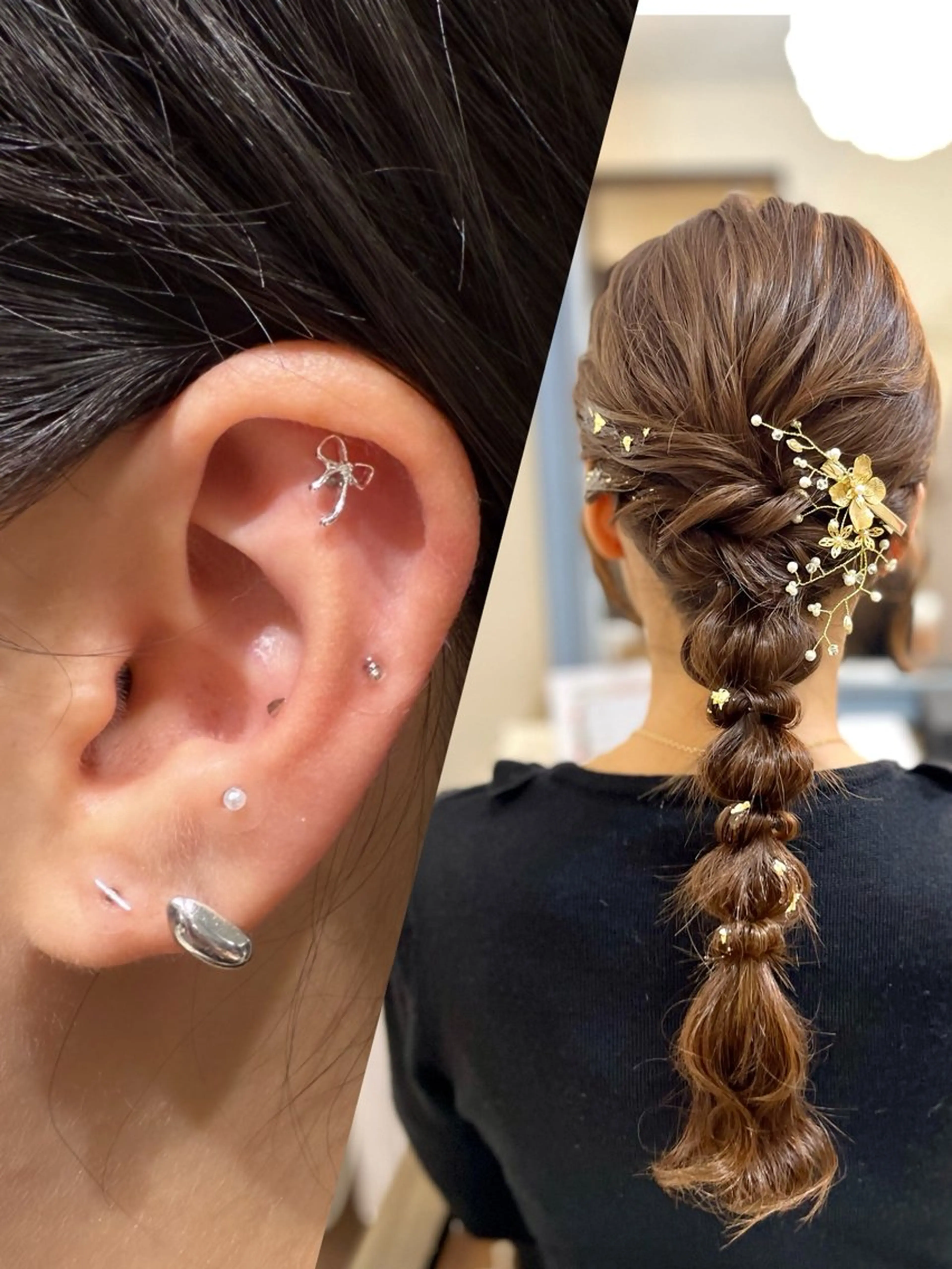 ヘアアレンジ 似合わせヘアメイク 💐オダギリチアキのヘアスタイル