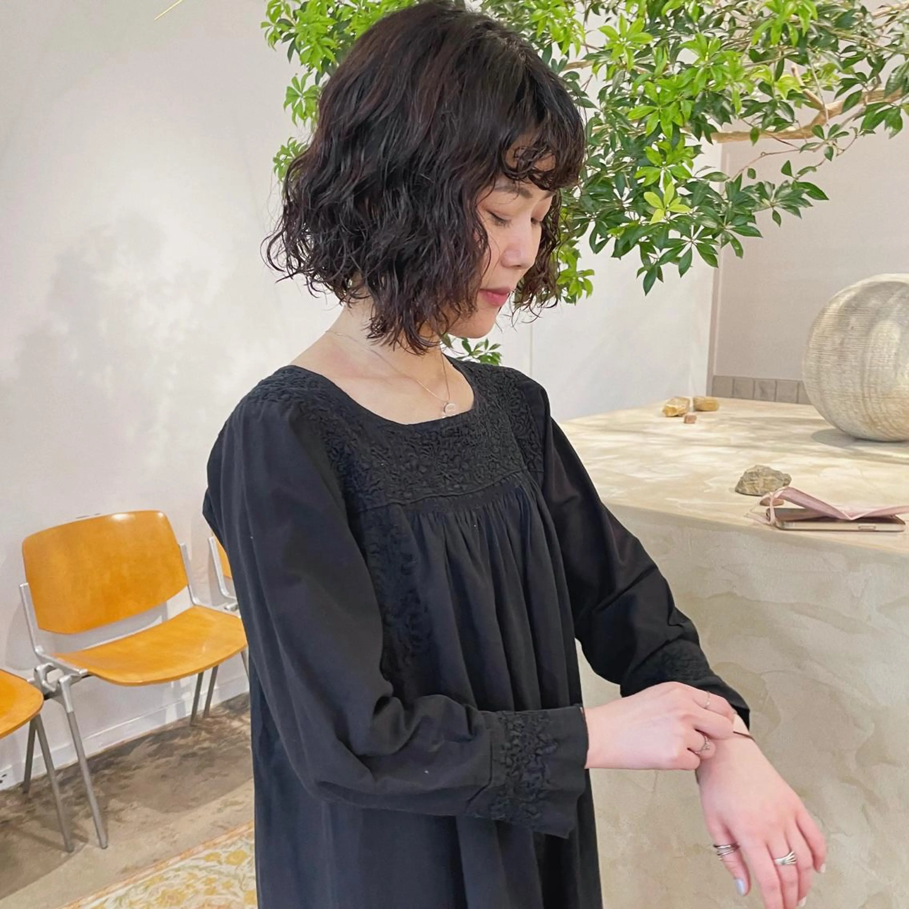 ショート パーマ ボブ スギヤマ ショウゴのヘアスタイル