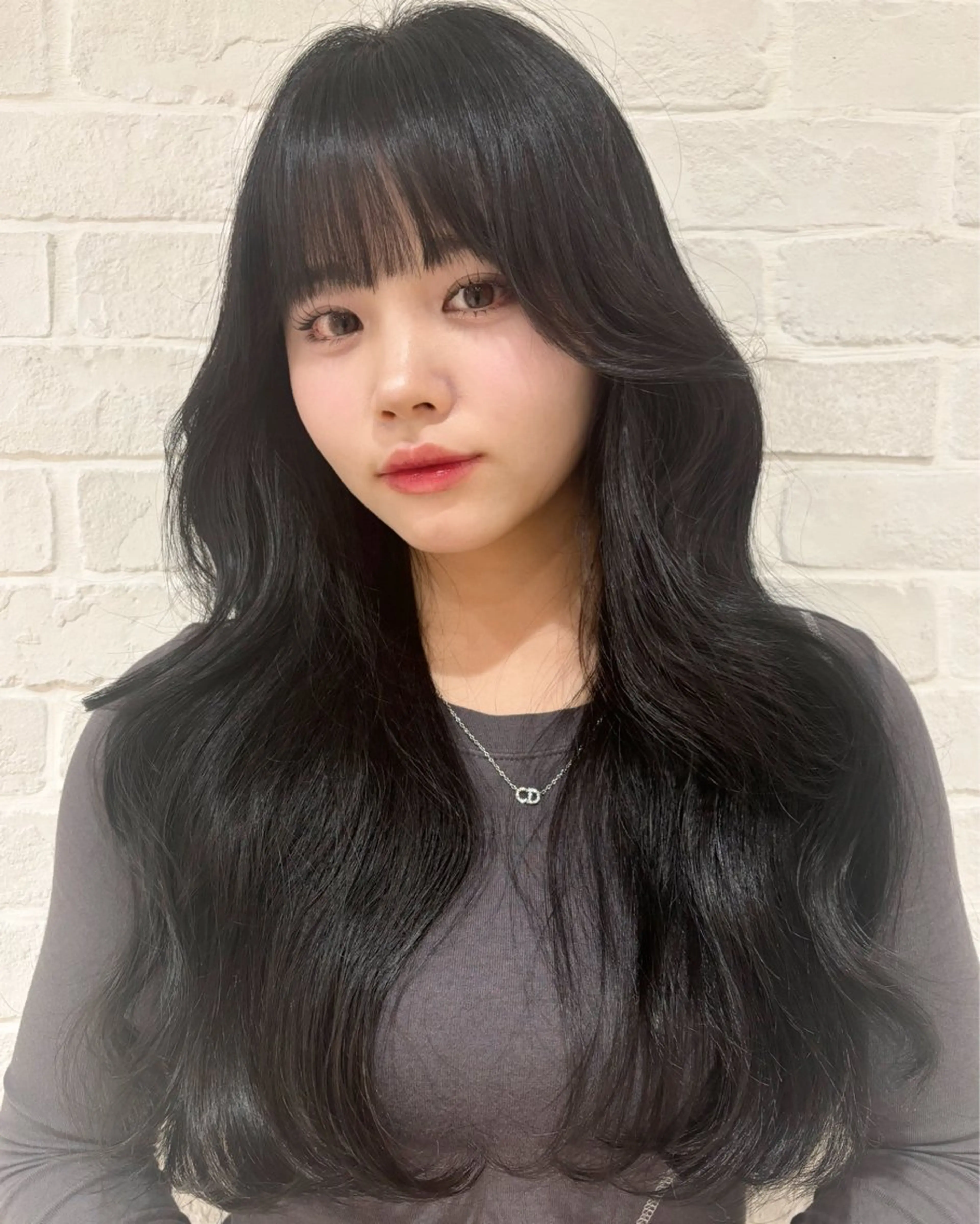 ロング レイヤーカット/ 透明感カラー🤍楓のヘアスタイル