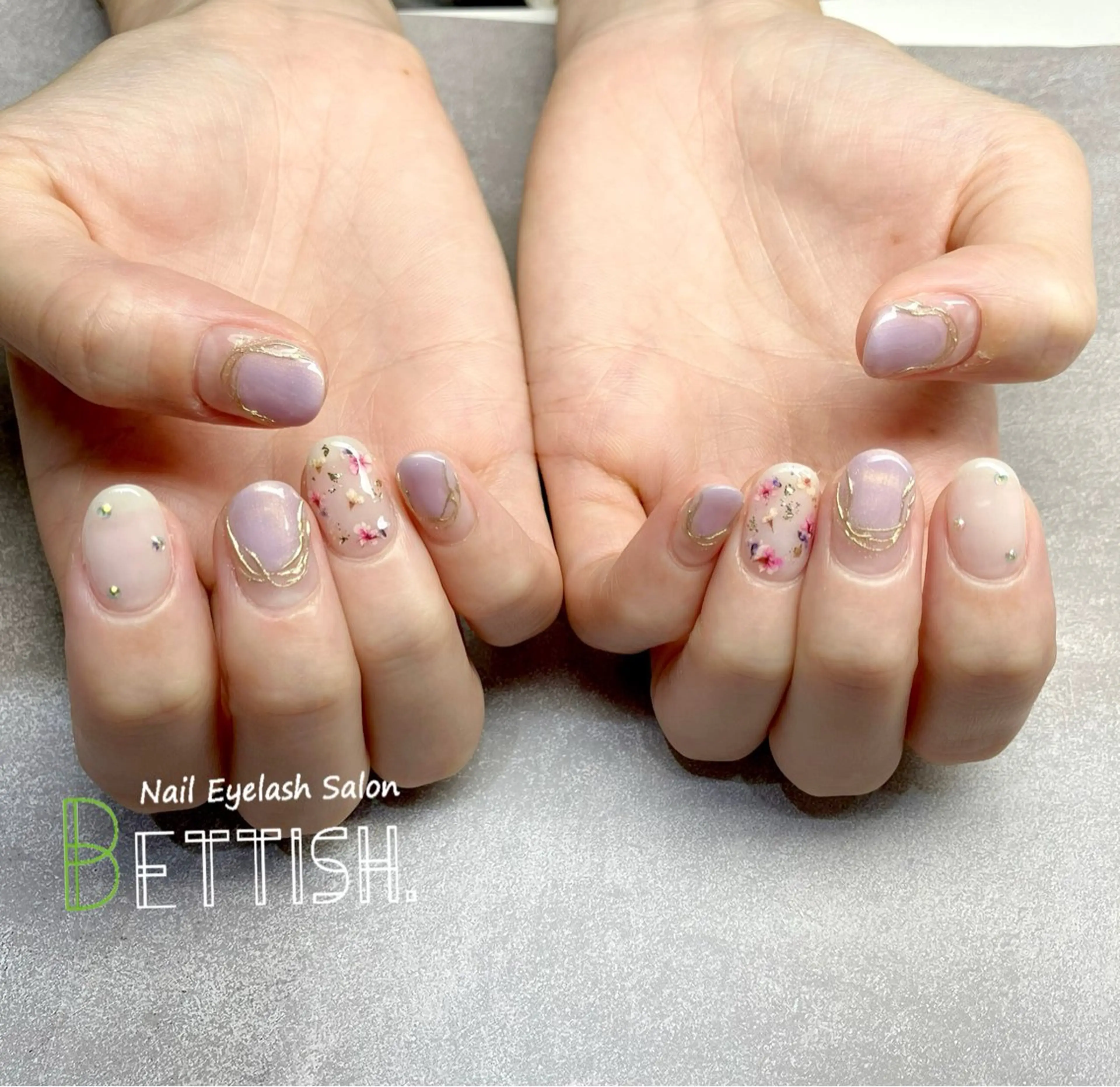 ネイル 春ネイル BETTISH. KUMIKO☺︎︎のネイルデザイン