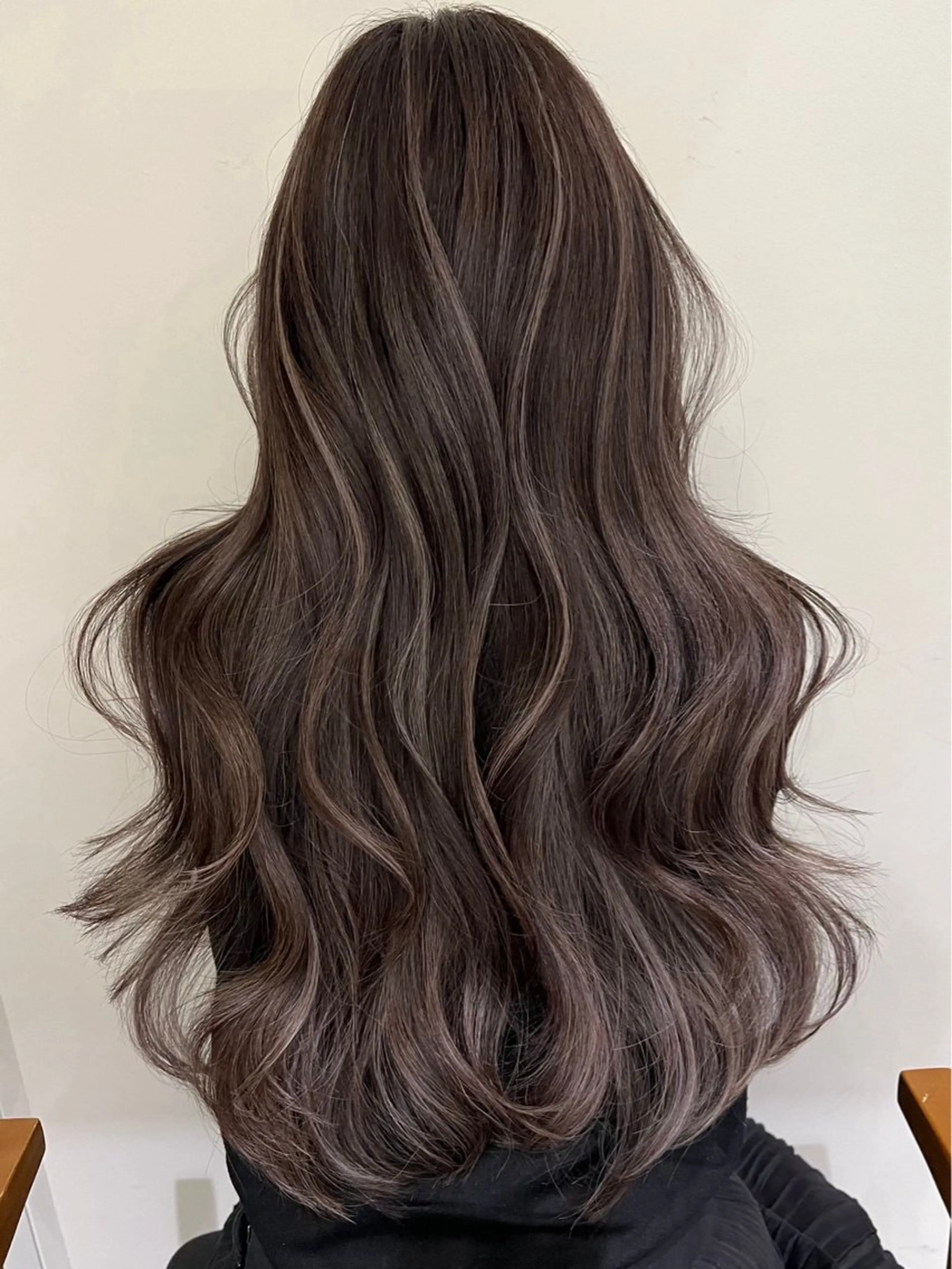 ロング カラー ヘアカラー レイヤーカット/ボブ 似合わせ/透明感カラのヘアスタイル