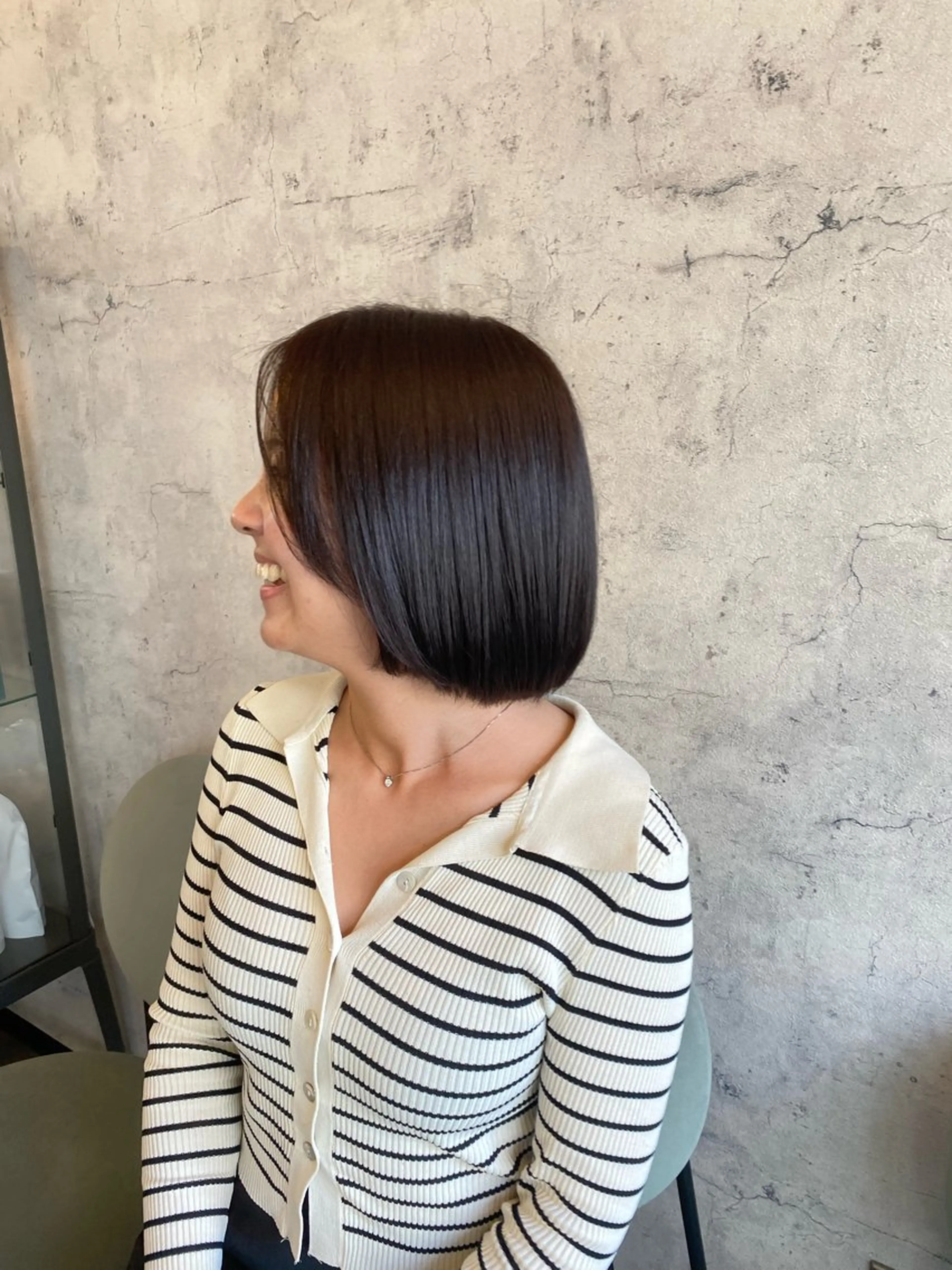 ミディアム ボブ ひばりヶ丘🌈石井 里佳のヘアスタイル