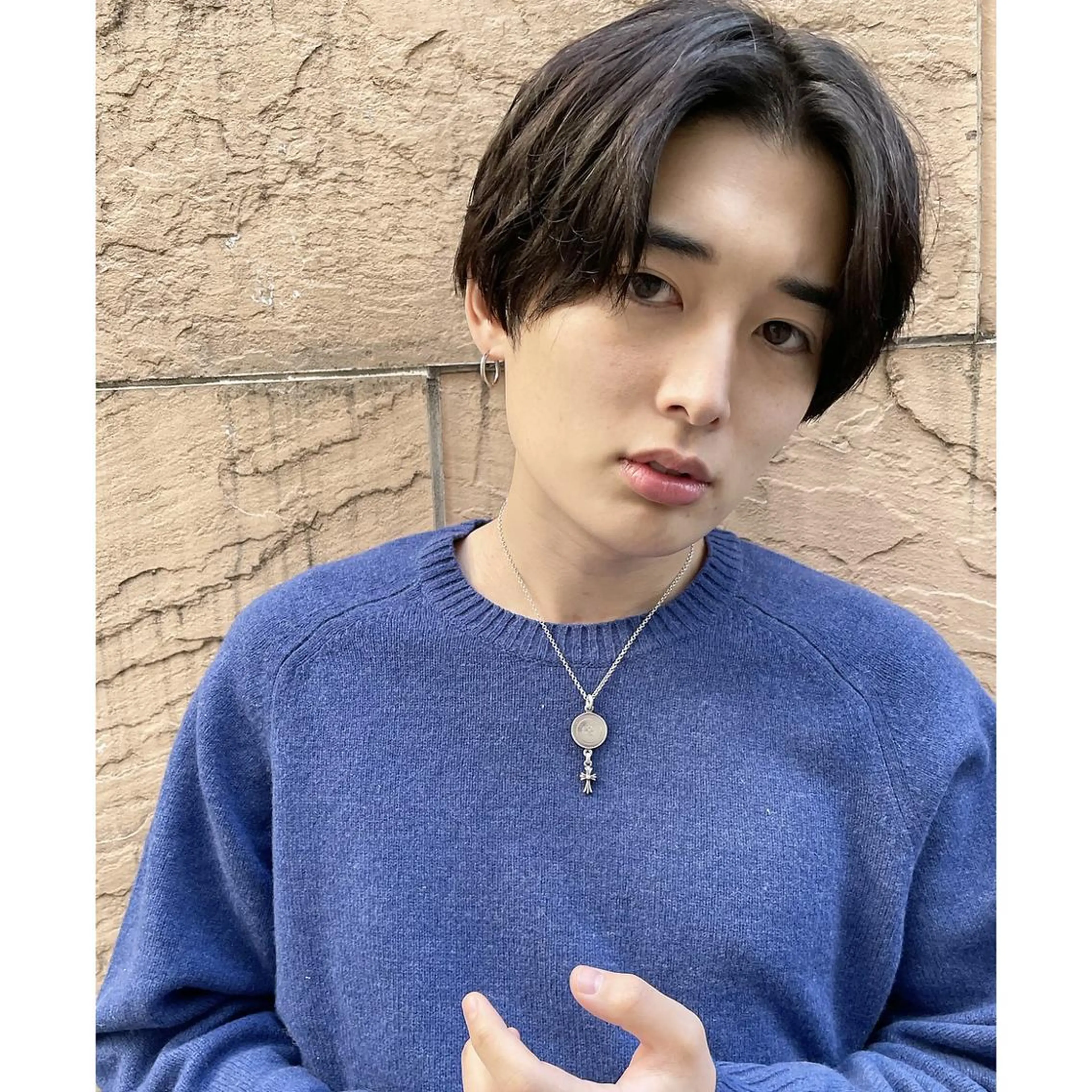 ミディアム 眉カット ITbyALBUM 松戸のヘアスタイル