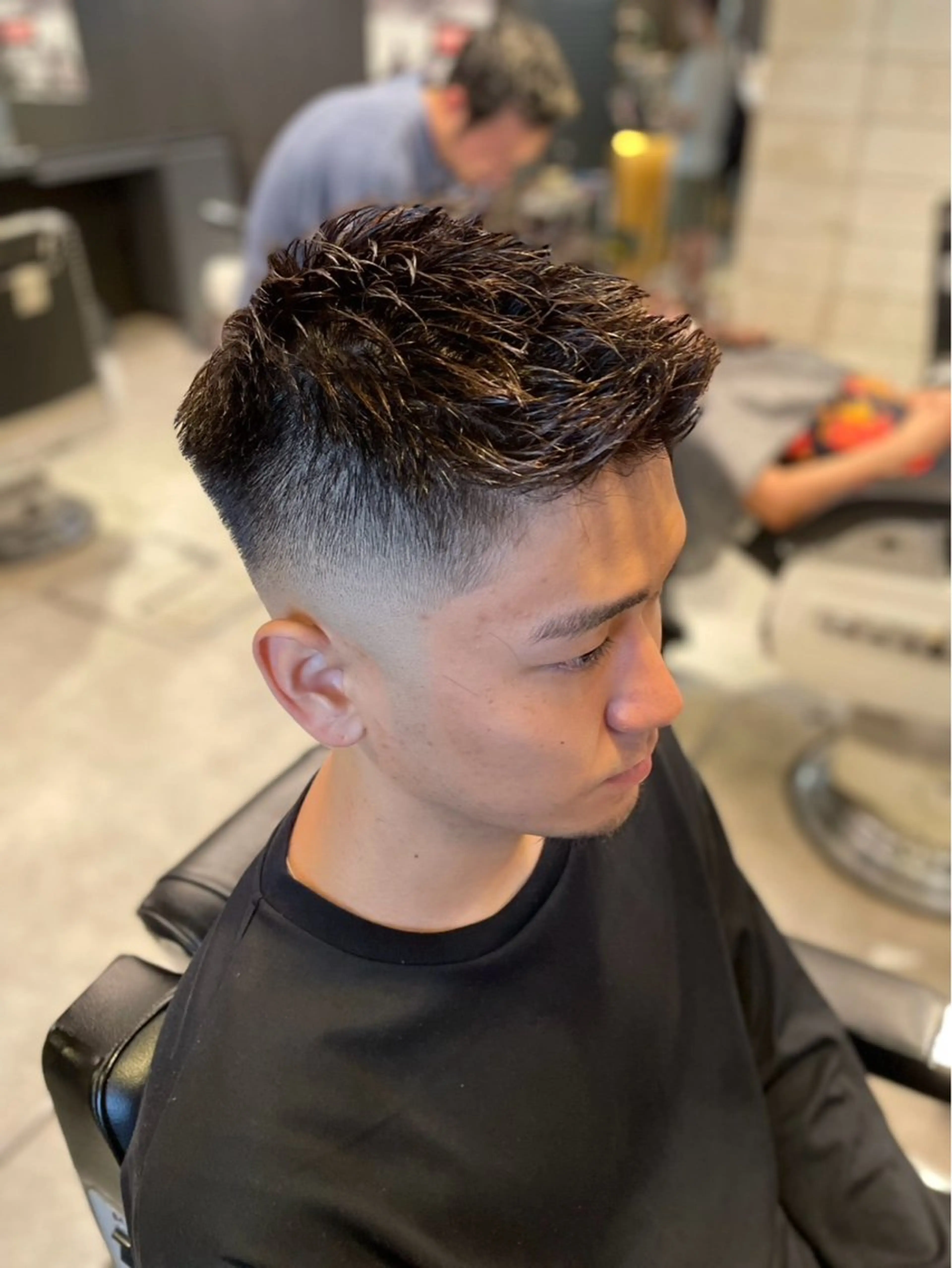 メンズ 中津川 侑那のヘアスタイル