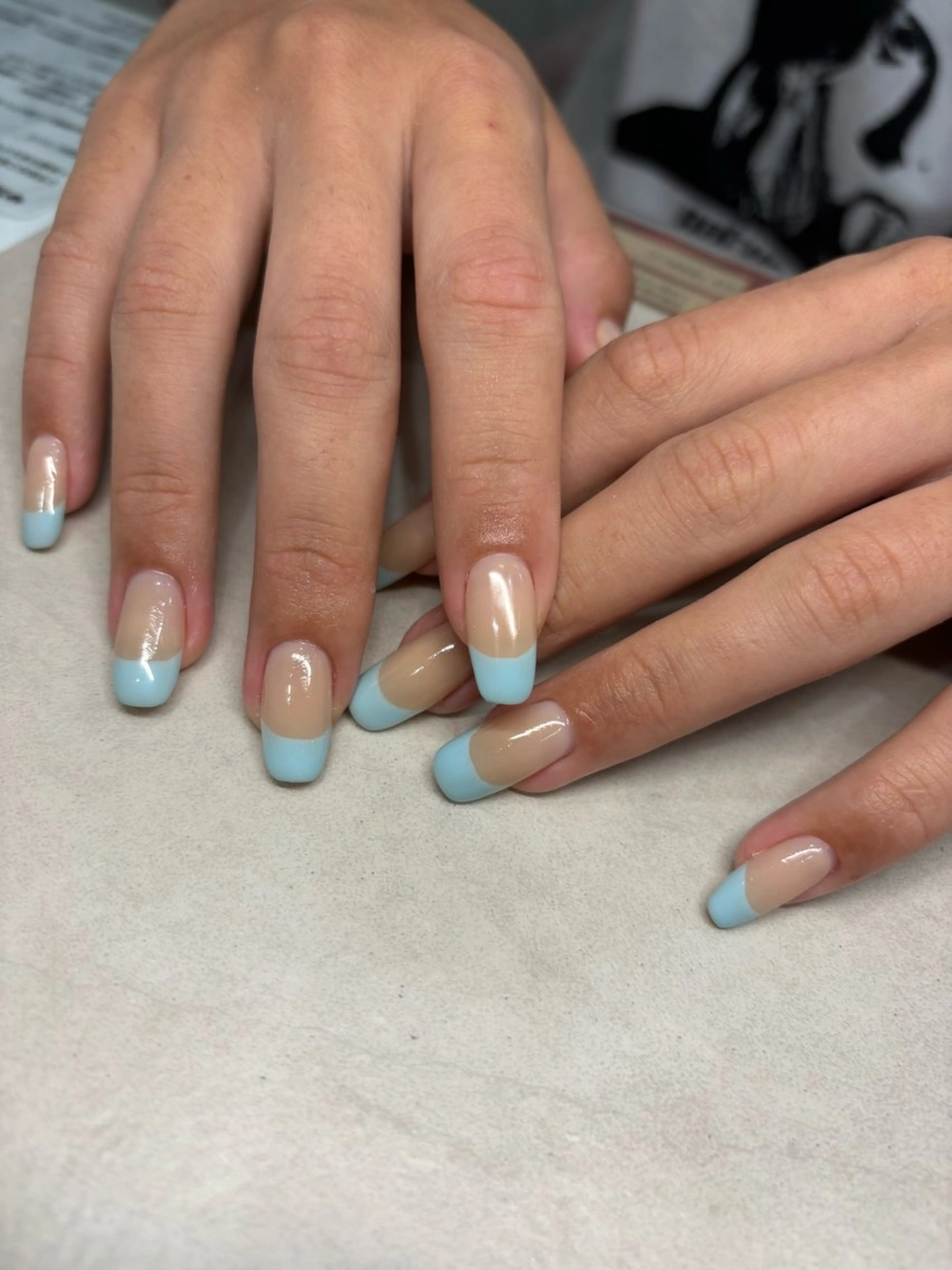 ネイル フレンチネイル ハンドネイル Lico Ryoのネイルデザイン