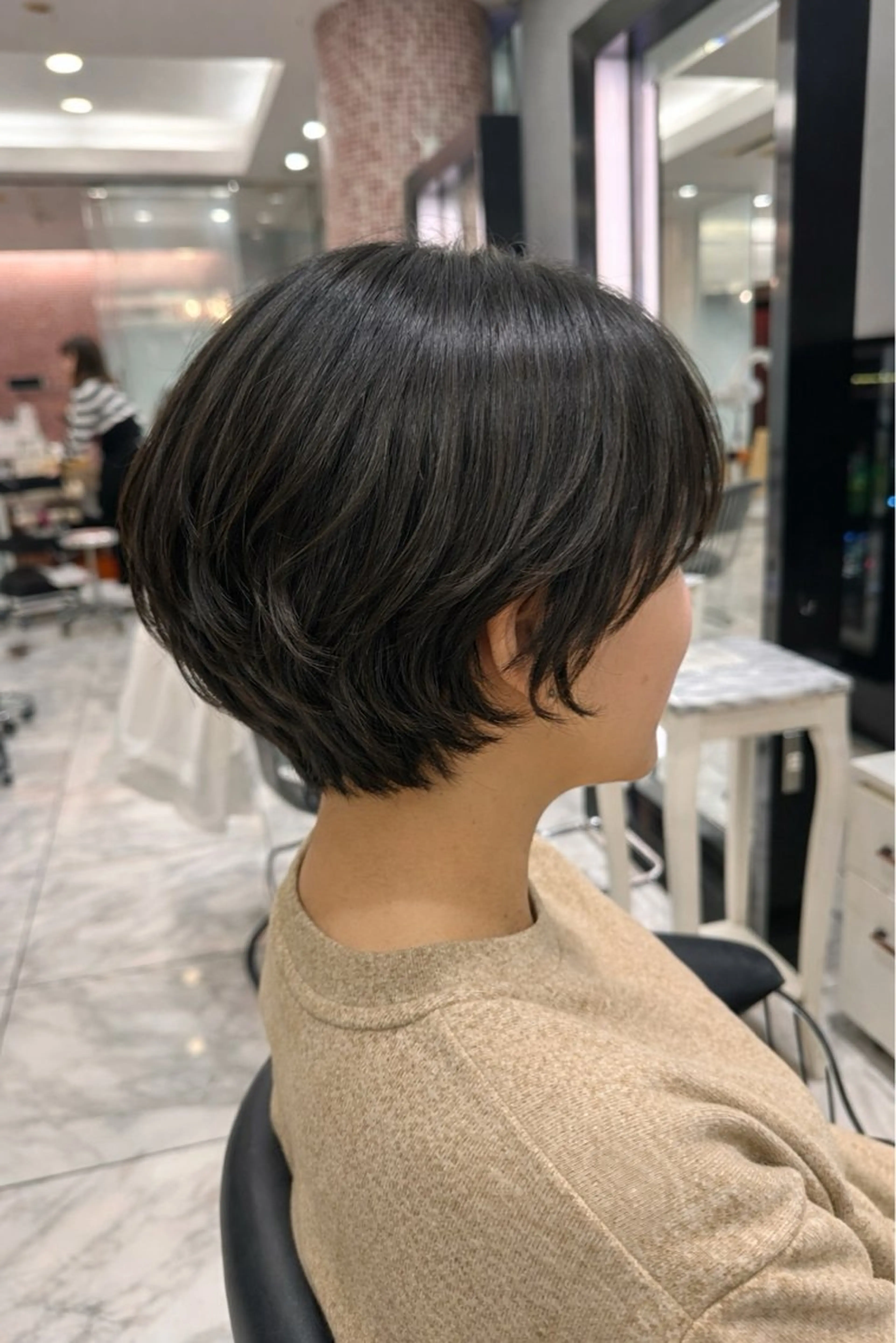 ショート パーマ カット パーマ ボブ・ショート 🌻Yurinaのヘアスタイル