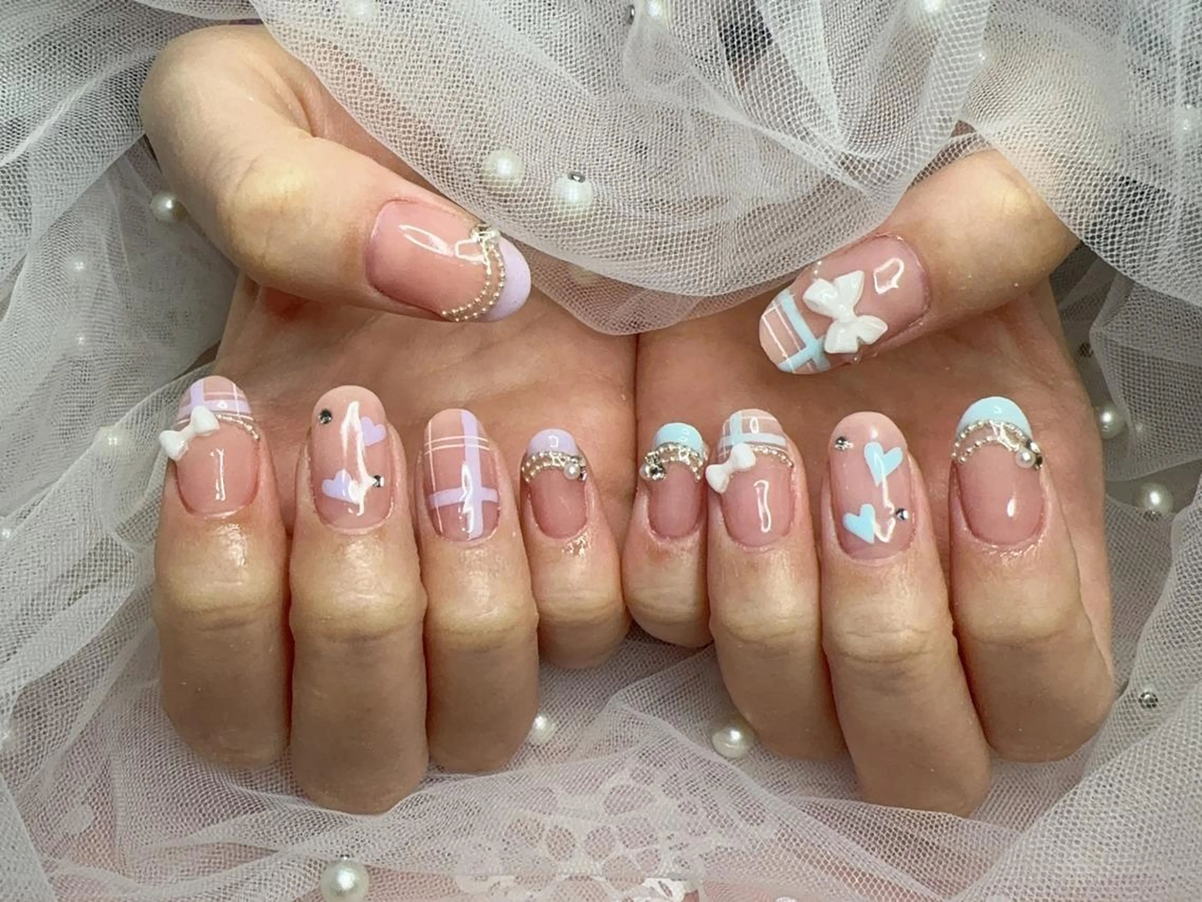 ネイル ハンドネイル 🎀シズカ nail🎀のネイルデザイン