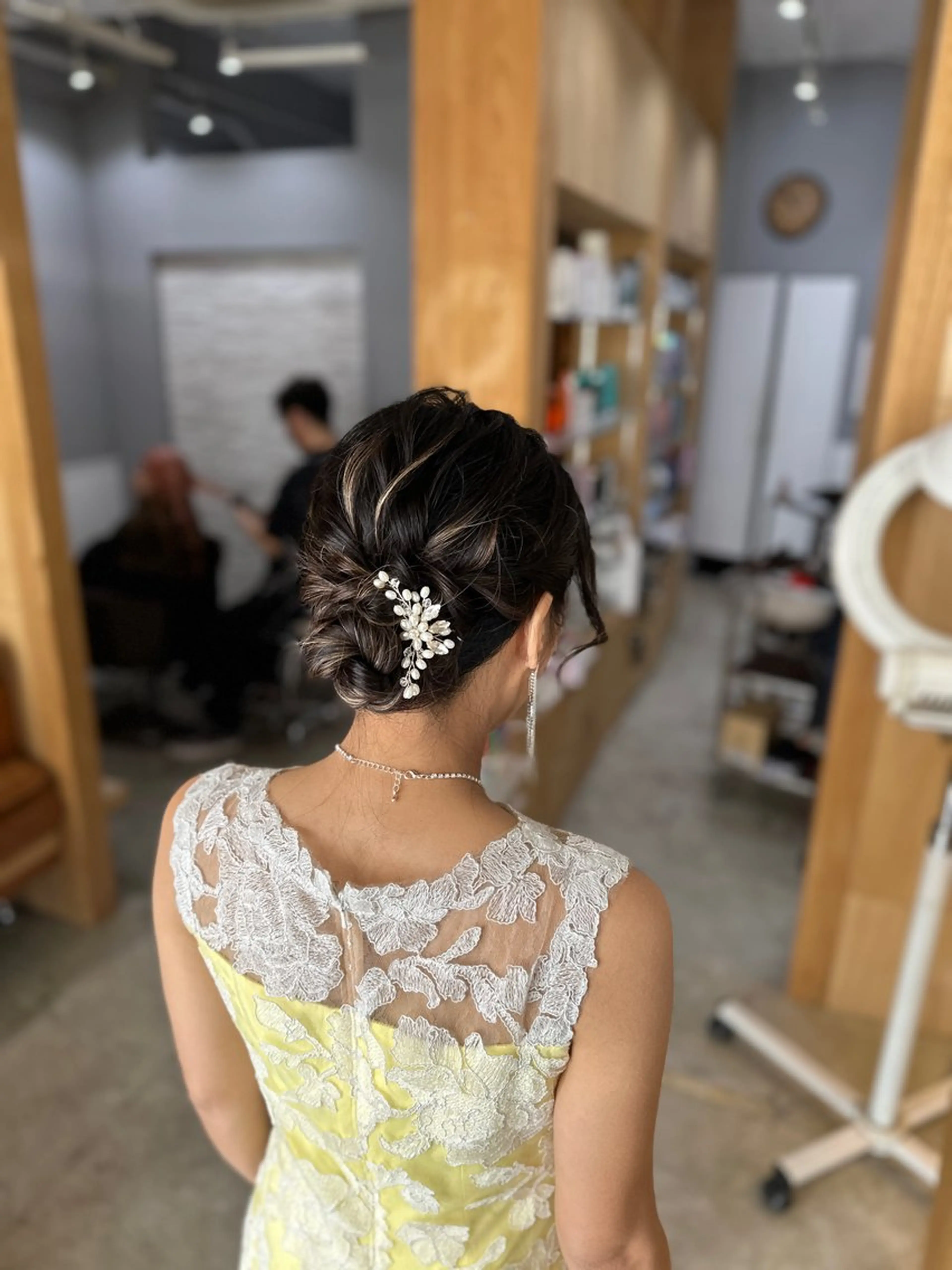 ミディアム ヘアセット miloc MOMOKAのヘアスタイル