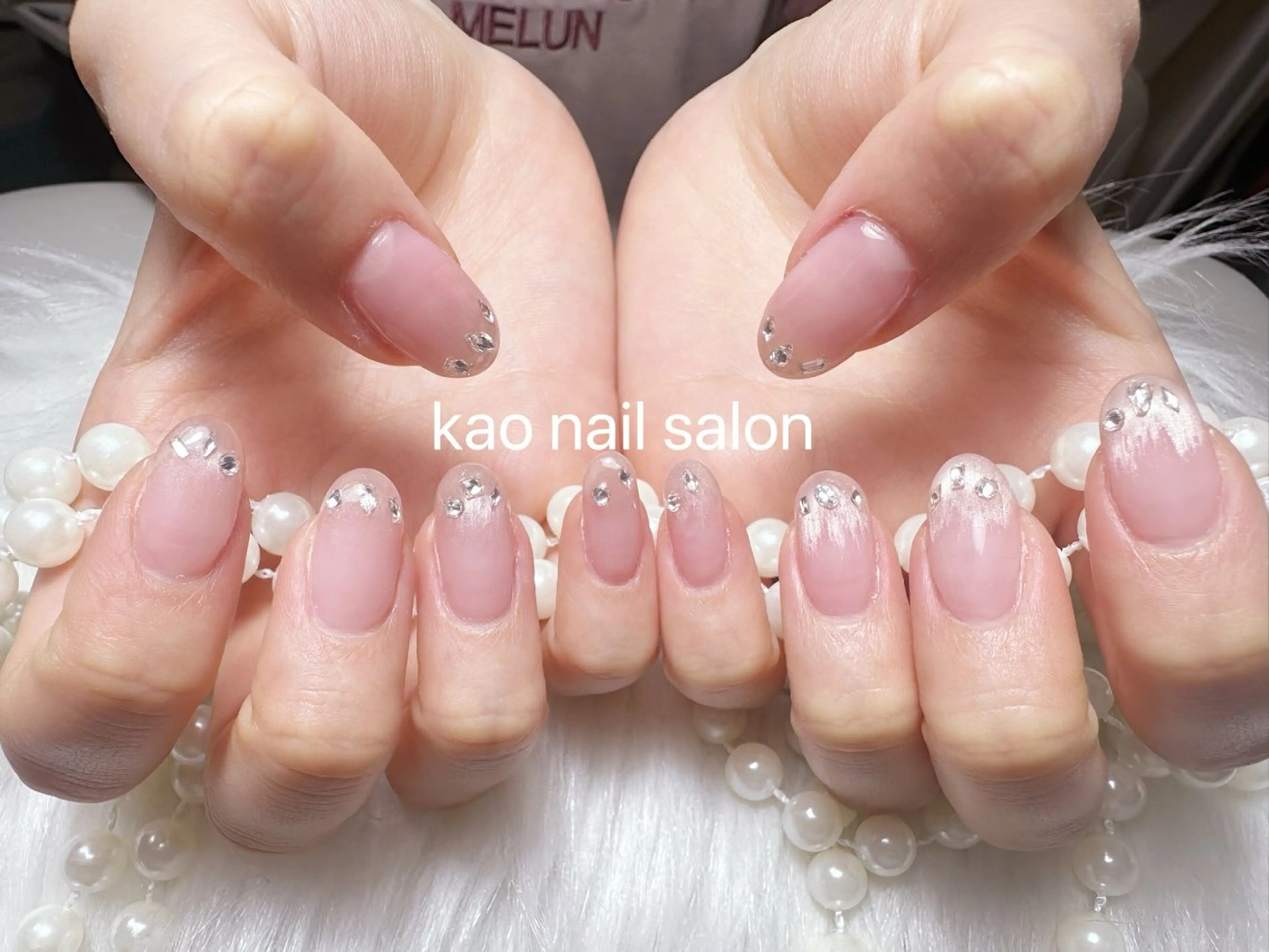 ネイル ハンドネイル kao nail マグネット/長さだしのネイルデザイン