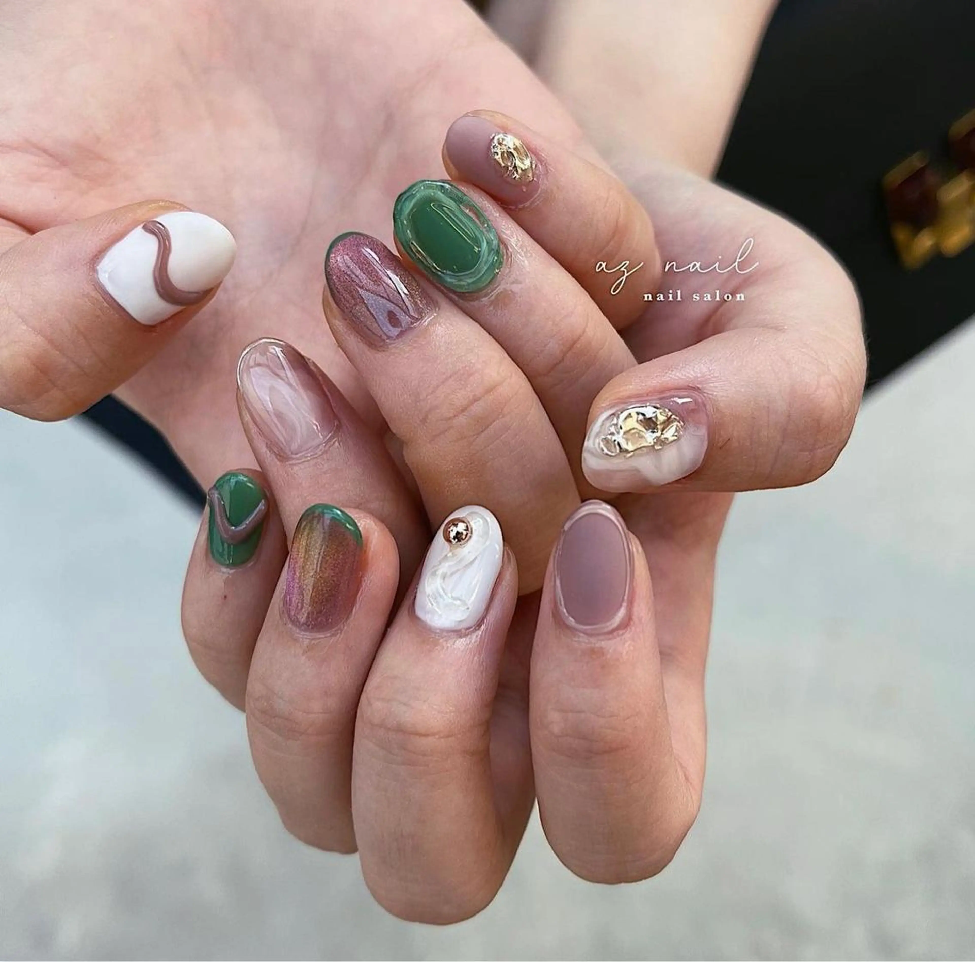 ネイル 井上 梓のネイルデザイン