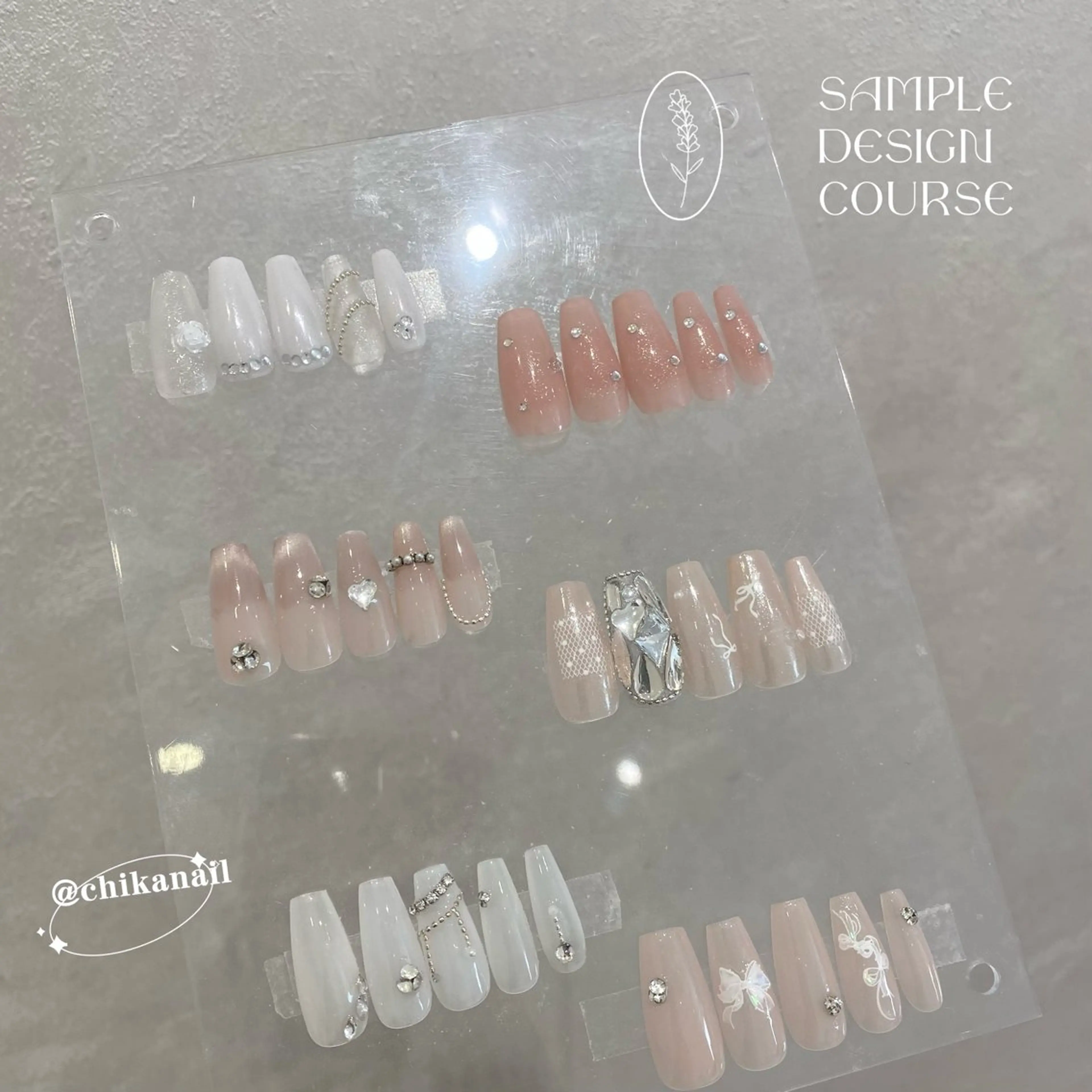 ネイル 𝑐ℎ𝑖𝑘𝑎 韓国デザインネイルのネイルデザイン