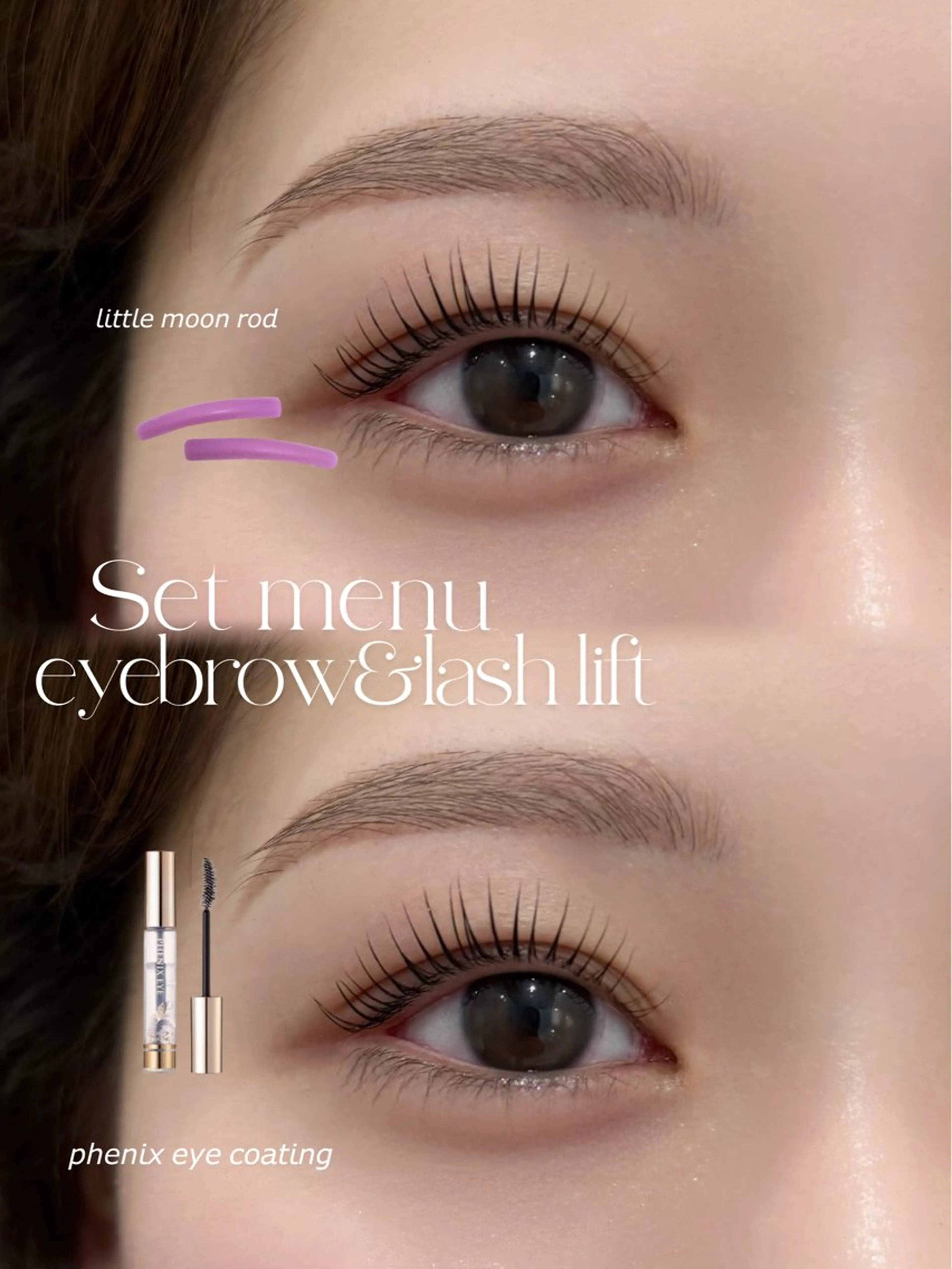 ♥️lash lift & eyebrow♥️の写真