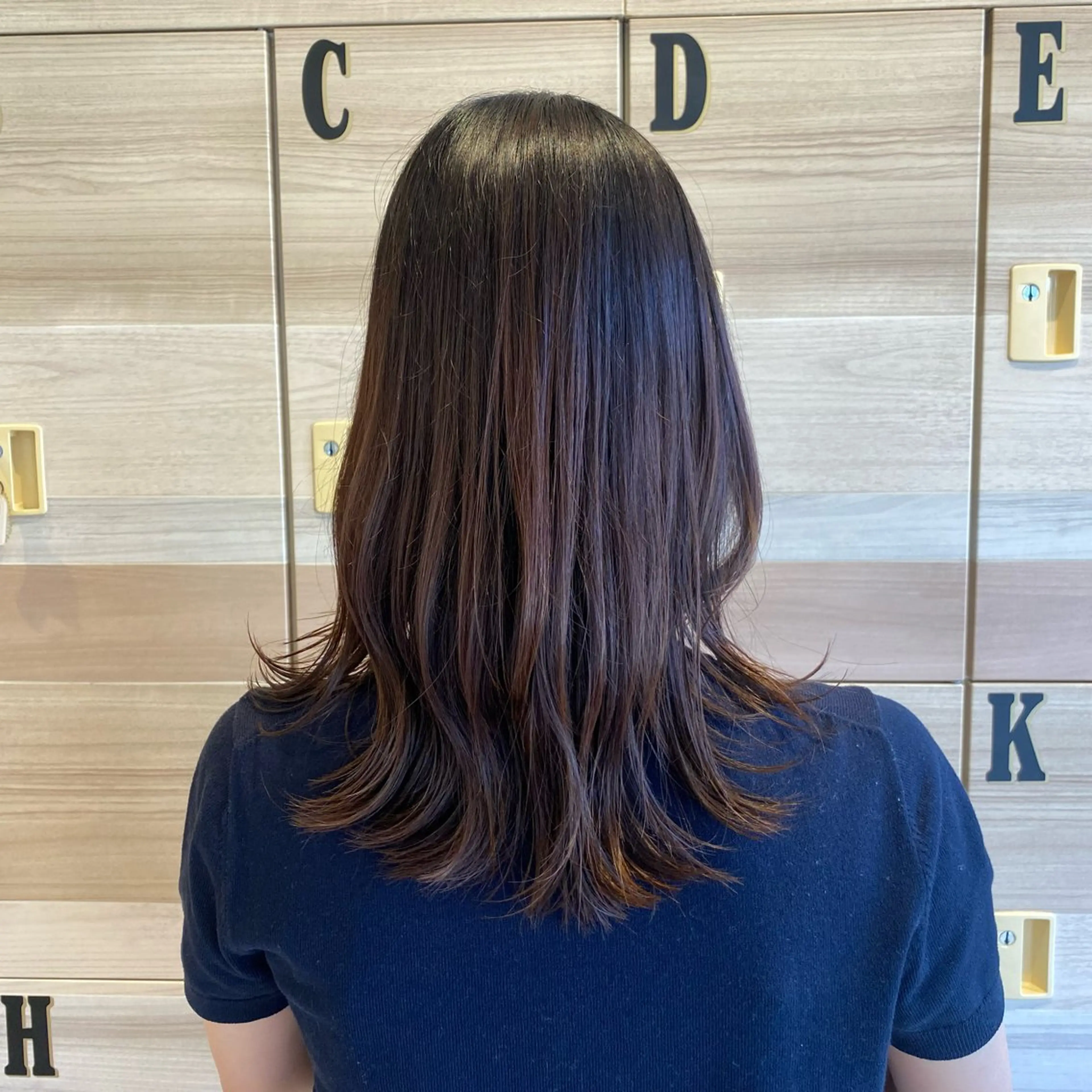 セミロング 🍊レディース募集中 土本　遥菜🍊のヘアスタイル