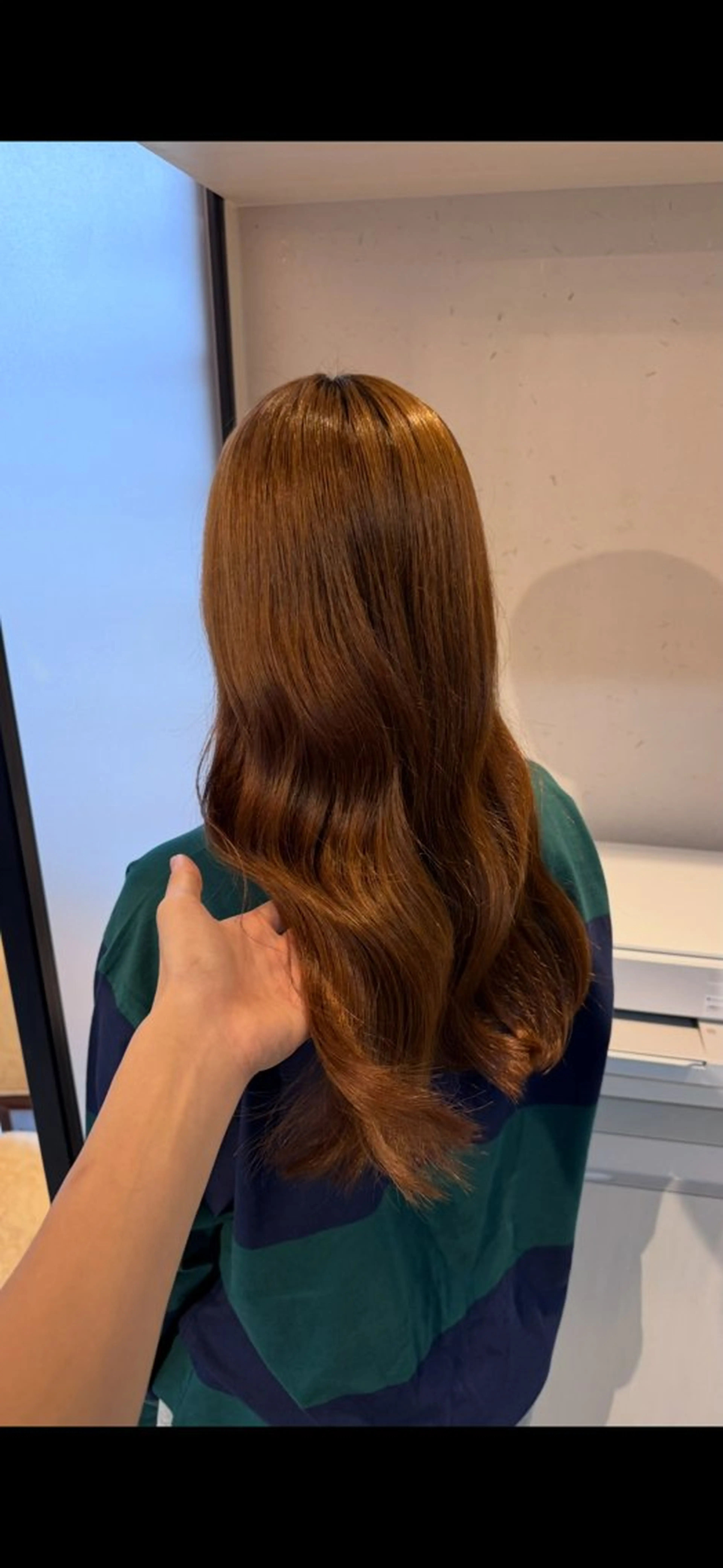 ロング 巻田匠海 透明感韓国ヘアのヘアスタイル