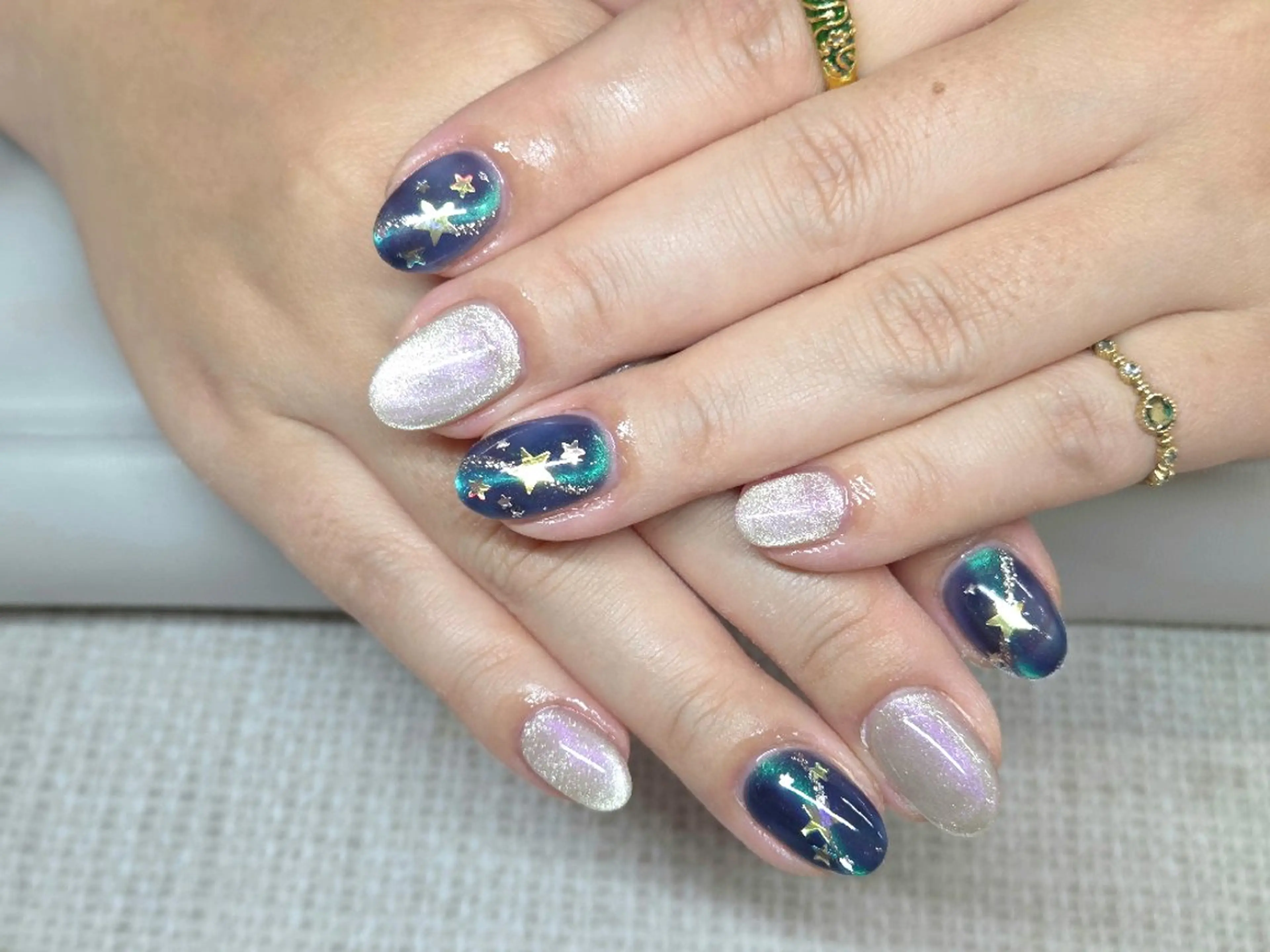 カラー  Nail 秋(アキ)のネイルデザイン