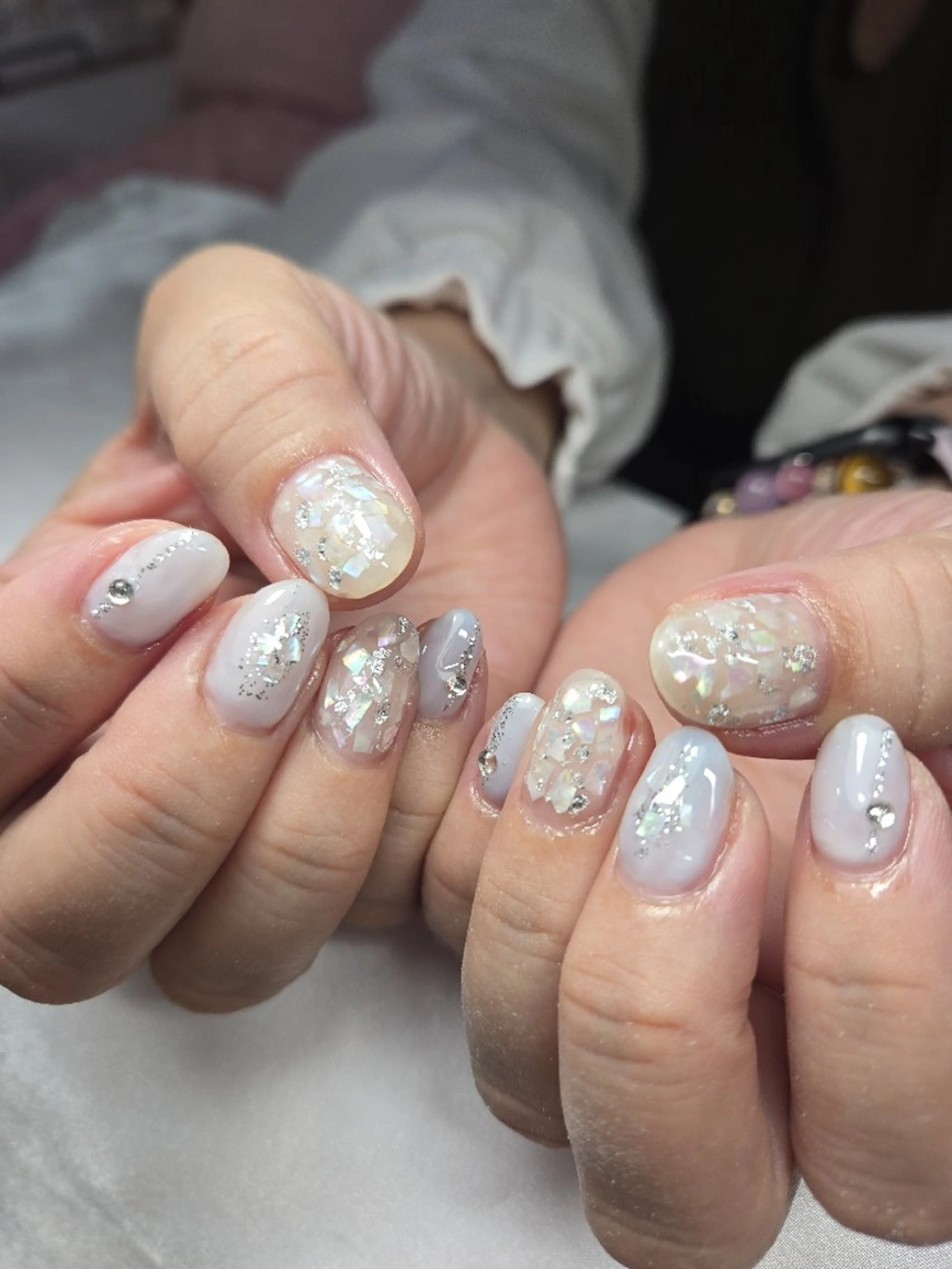 ネイル 持ち込み ハンドネイル ネイルサロンベルティ .ひとみのネイルデザイン