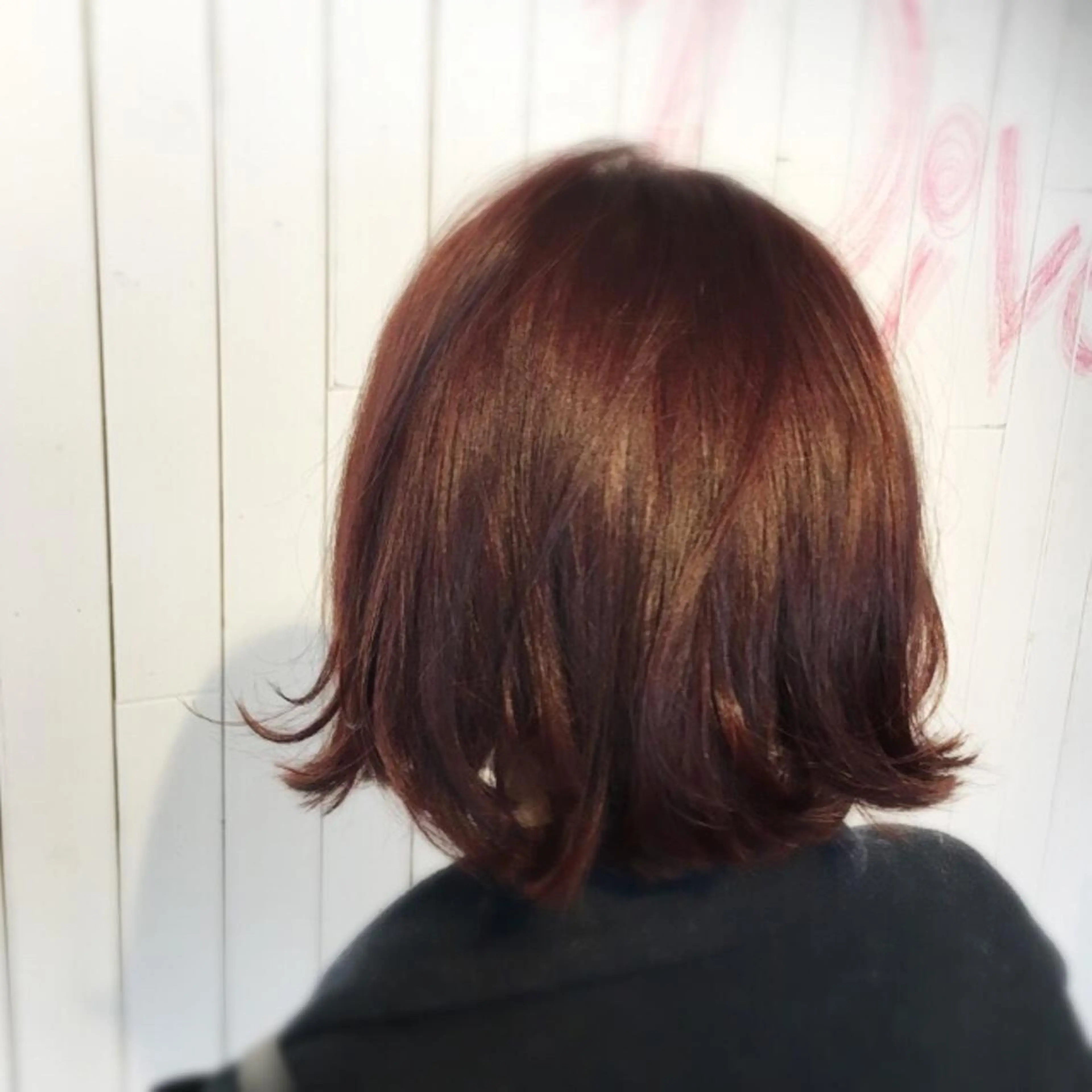 ショート カラー ピンクカラー ボブ 外ハネヘア MODE K's塚口 かどやのヘアスタイル