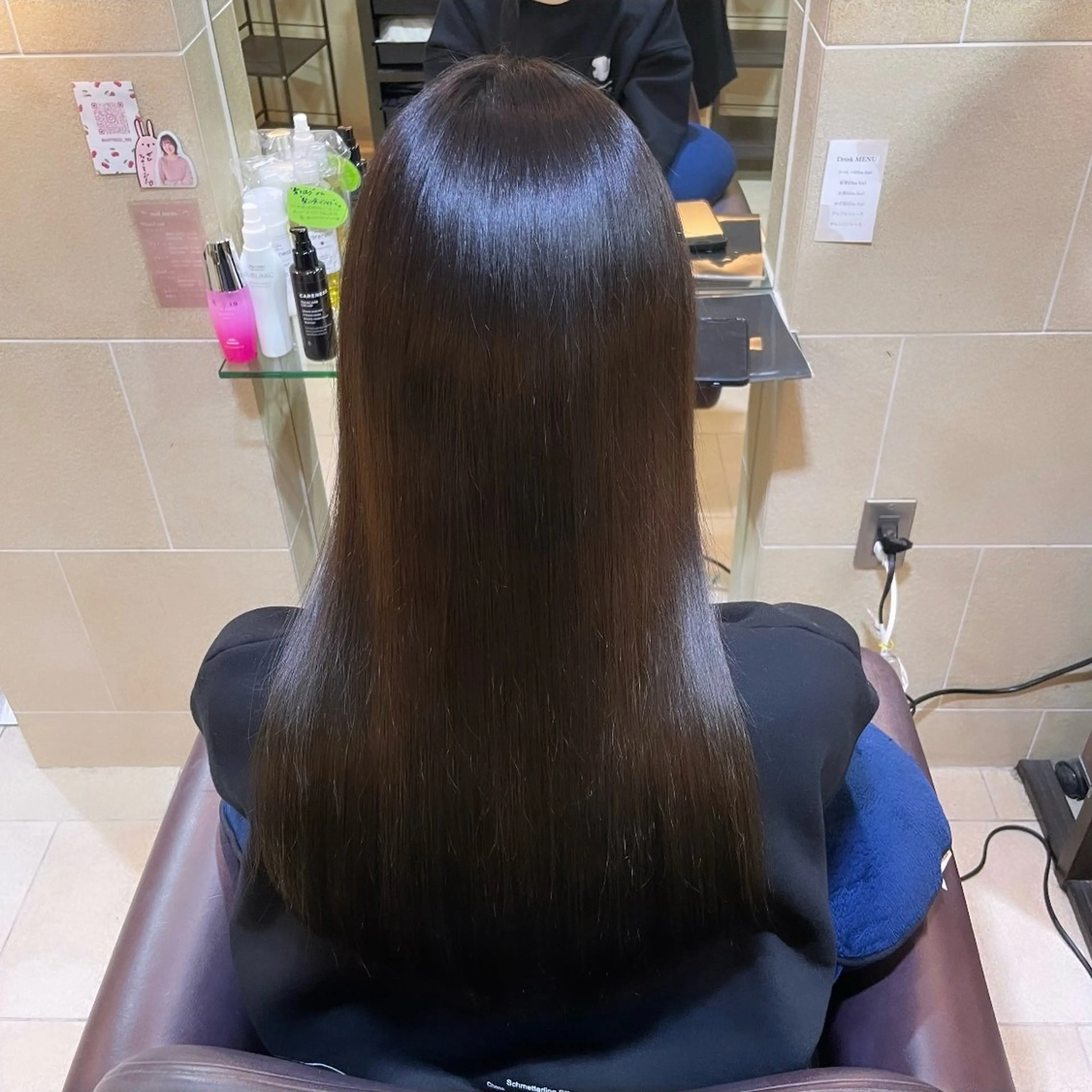 カラー 永井 若菜のヘアスタイル