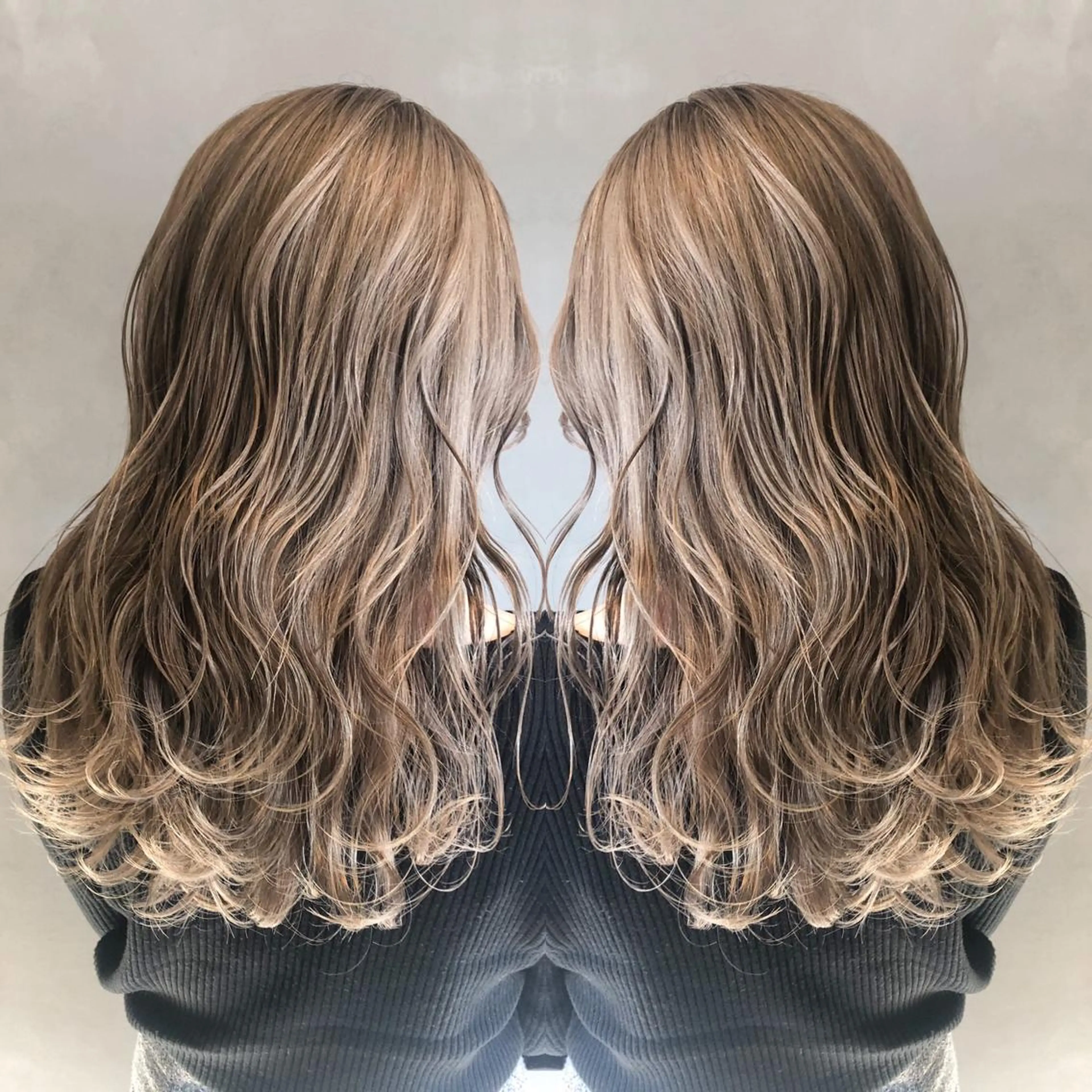 特別価格🩶ハイトーンカラー🩶ケアブリーチ＋オンカラー＋超音波トリートメントの写真