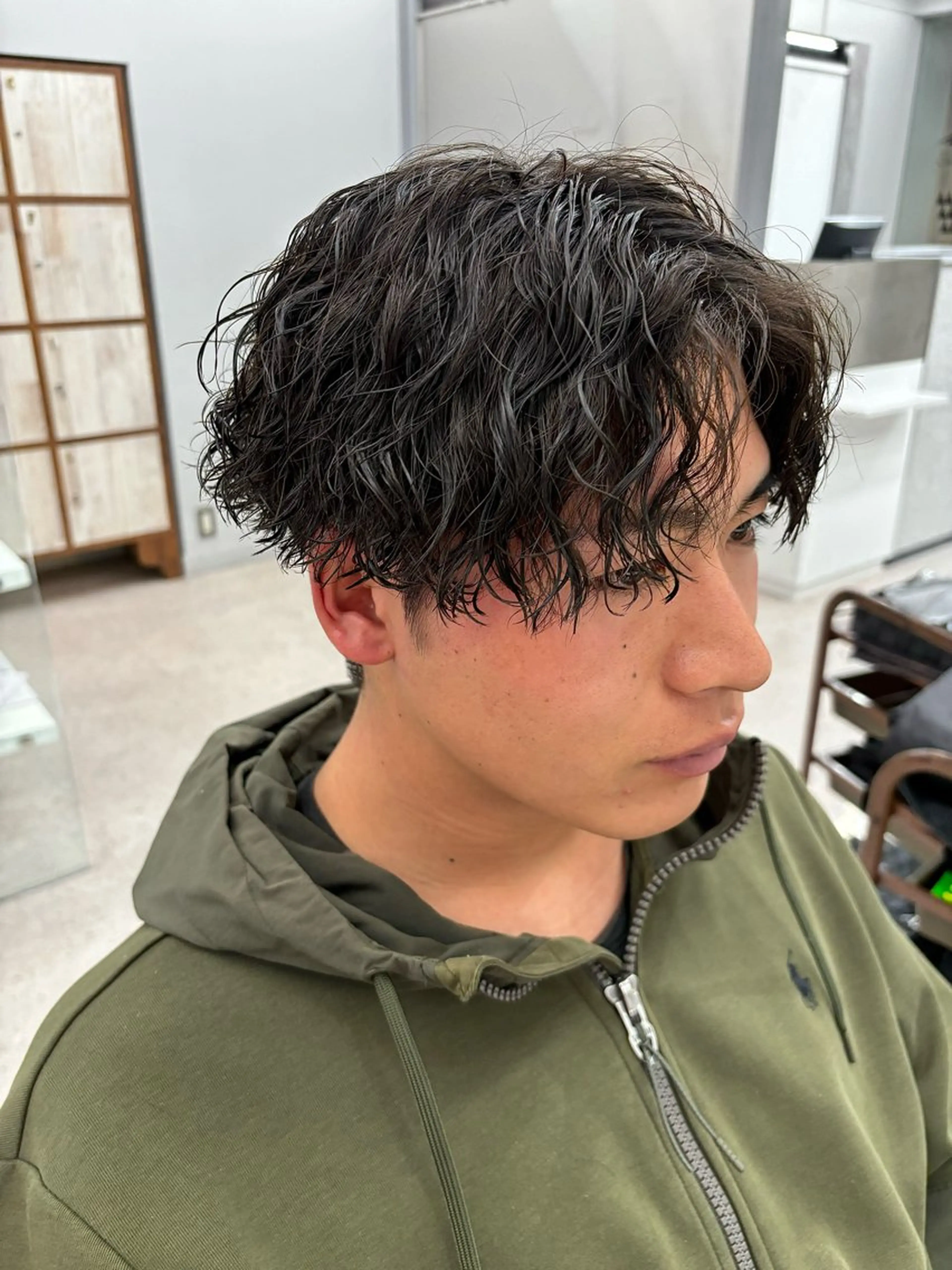 パーマ メンズ 🍐シャドウパーマ メンズ特化/守岡🍐のヘアスタイル